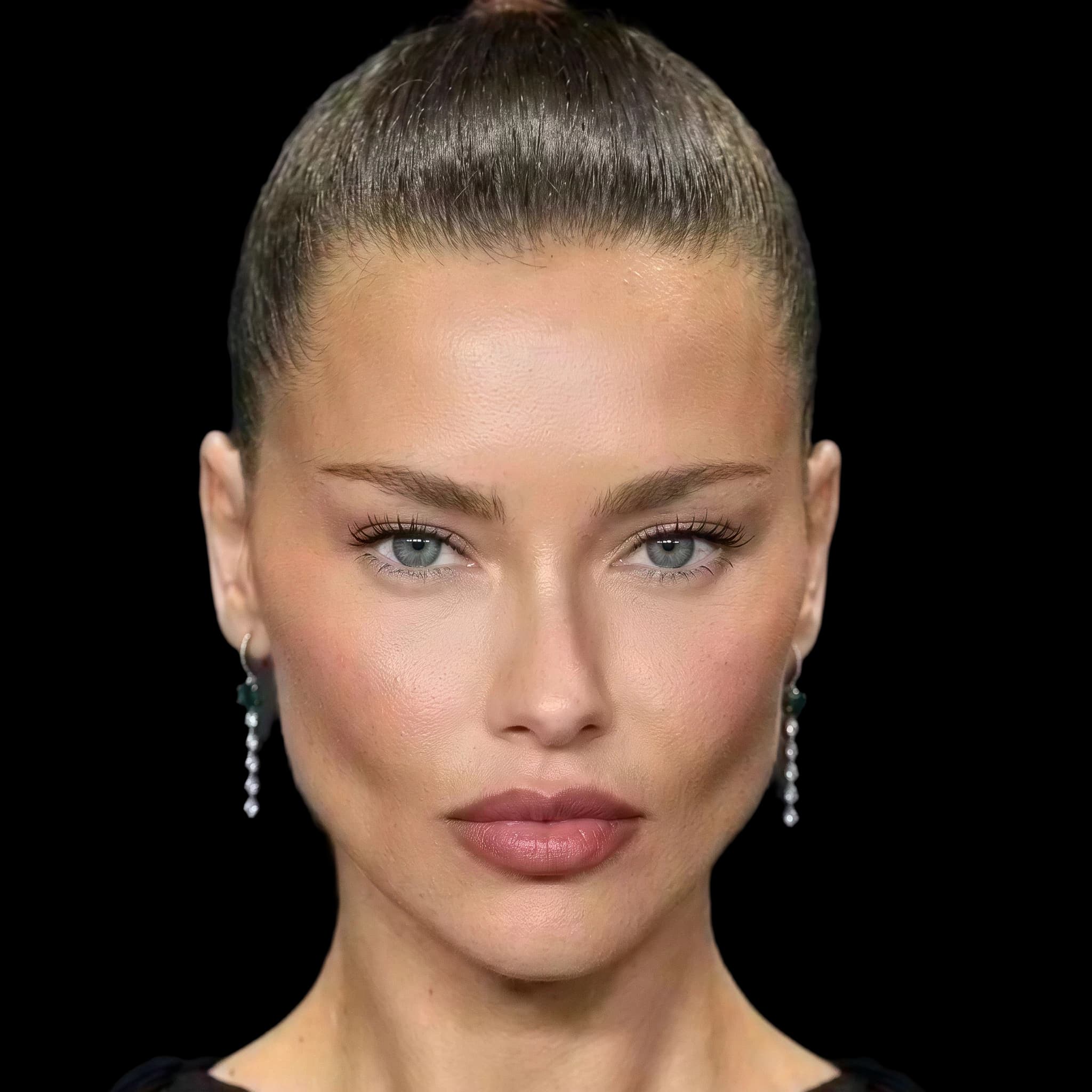 Adriana lima (now), front profile