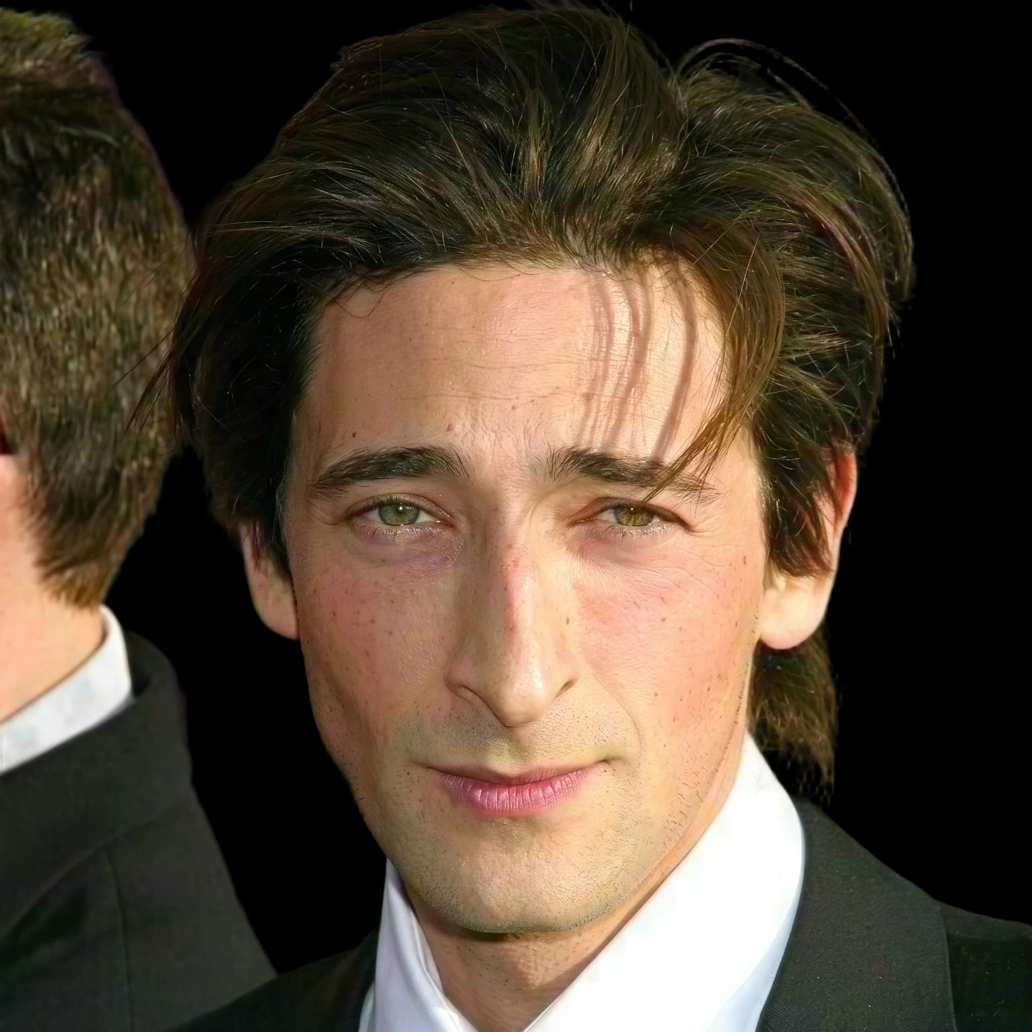 Adrien Brody, front profile