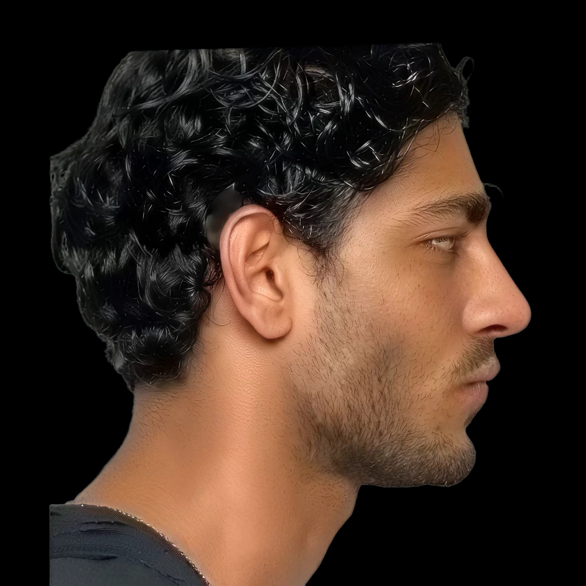 Akash Kumar, side profile