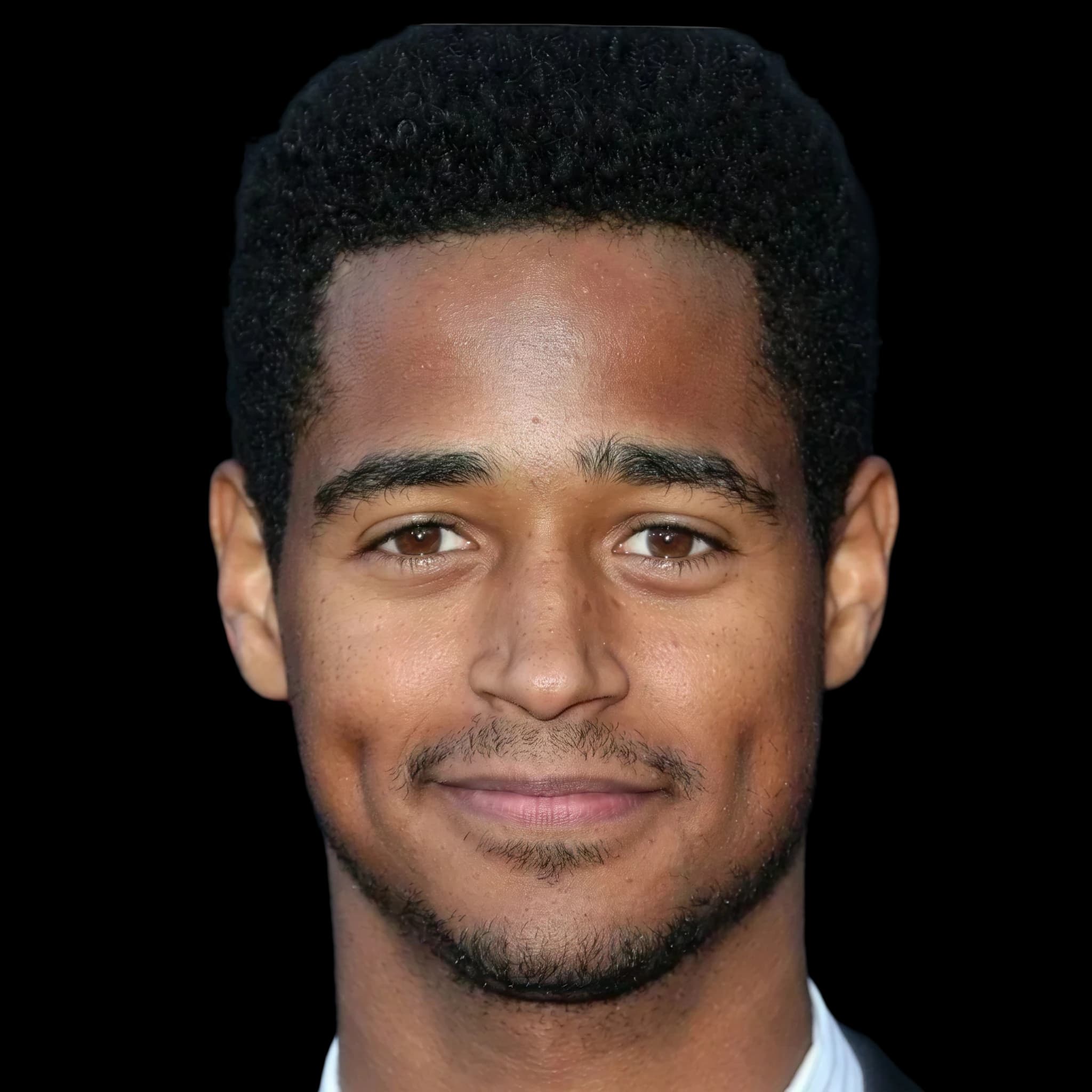 Alfred Enoch, Cheekbone Prominence
