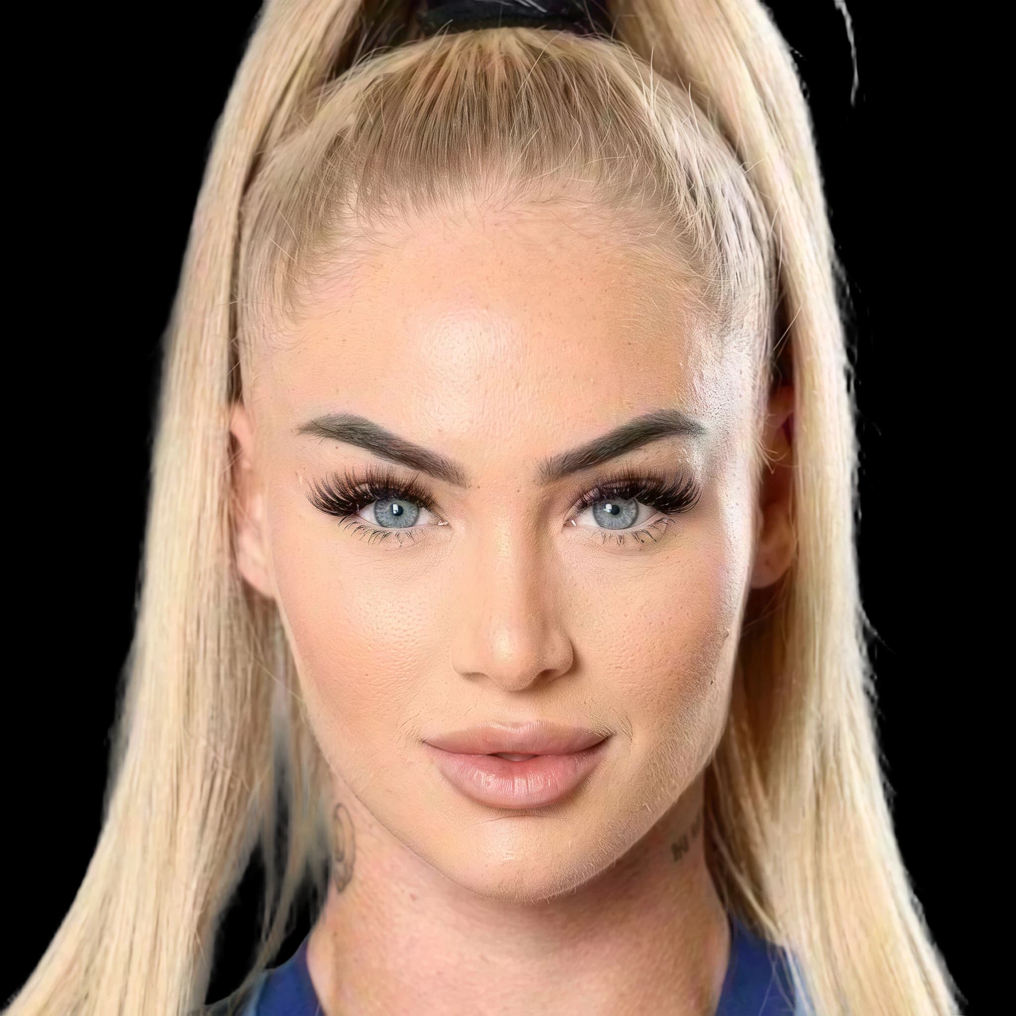 Alisha Lehmann, Hypopigmentation