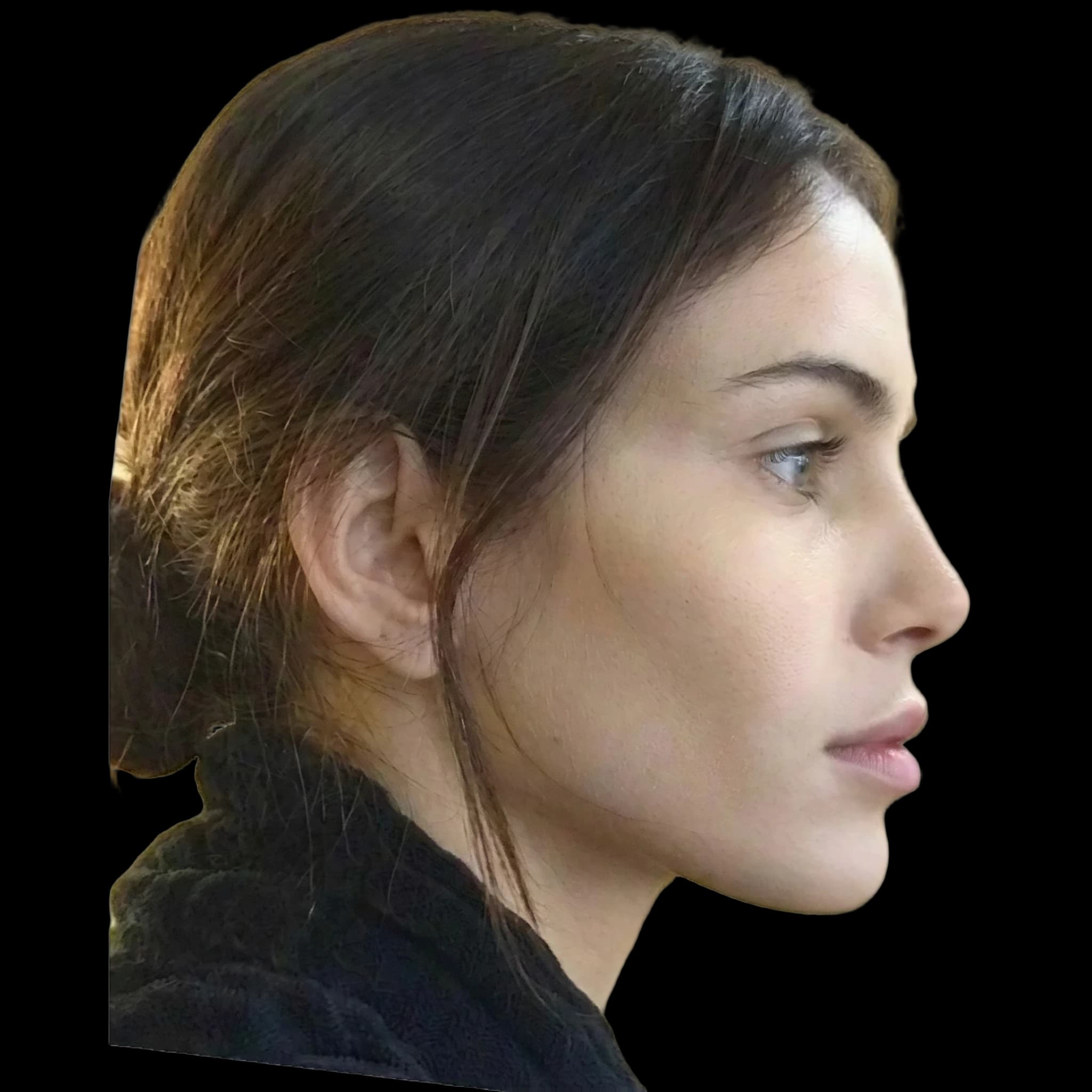 Amanda Wellsh, side profile