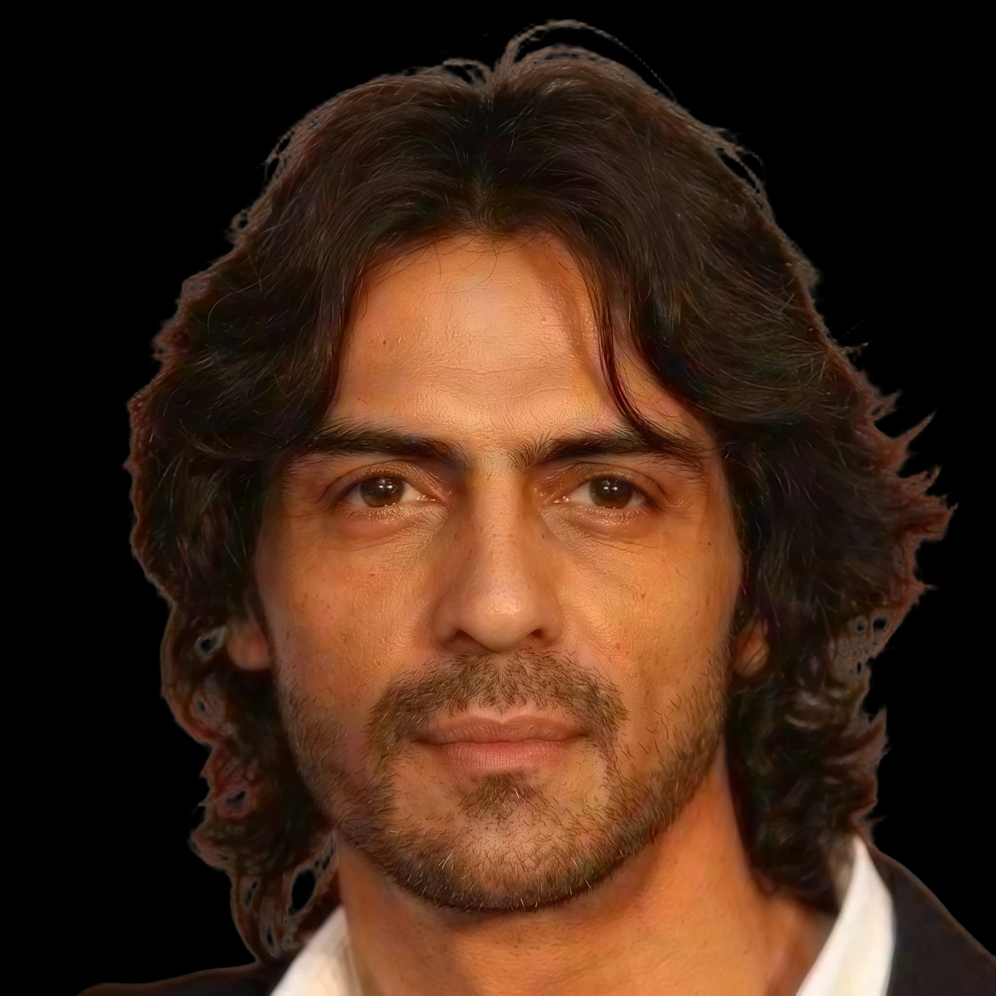 Arjun rampal, Hyperpigmentation