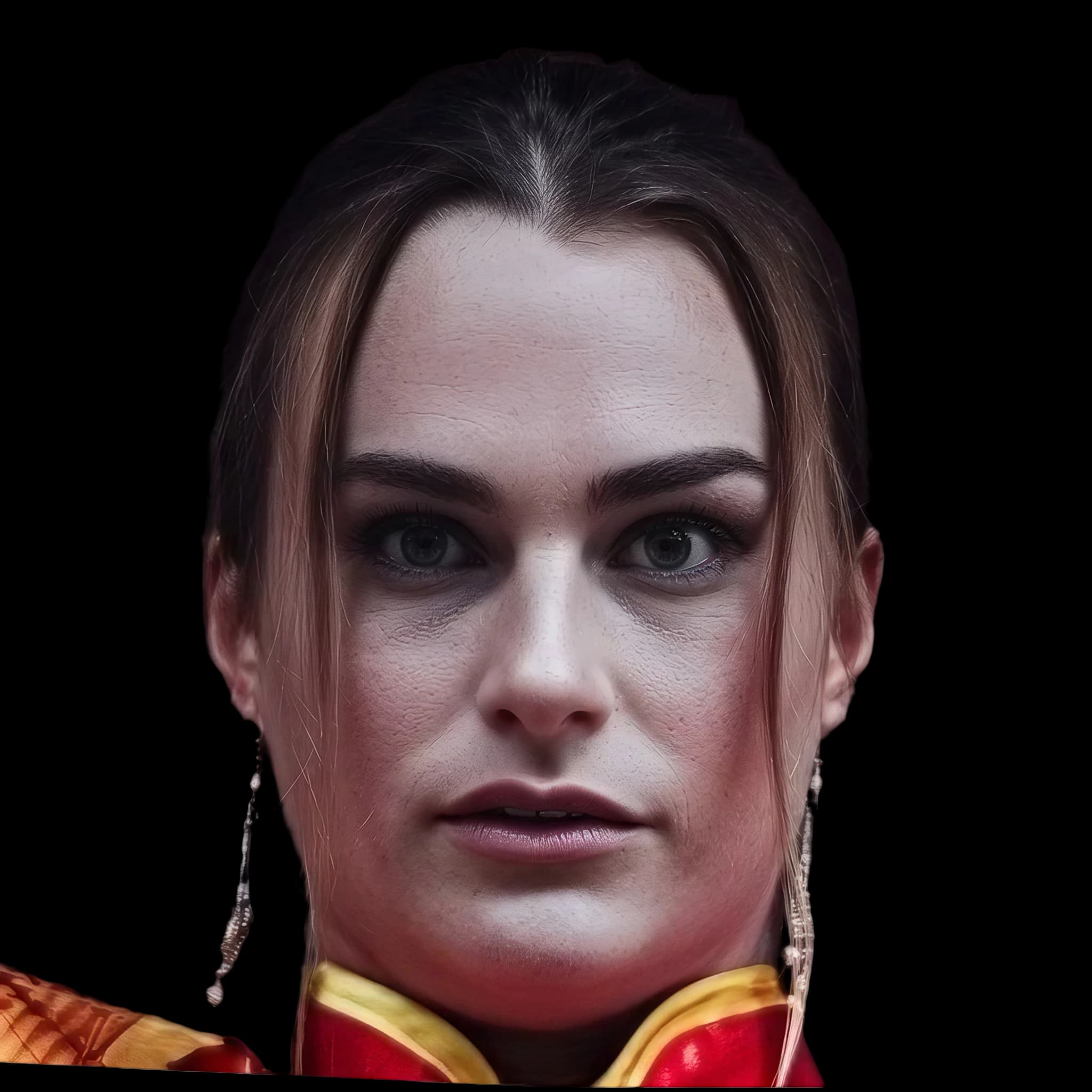 Aryna Sabalenka, front profile