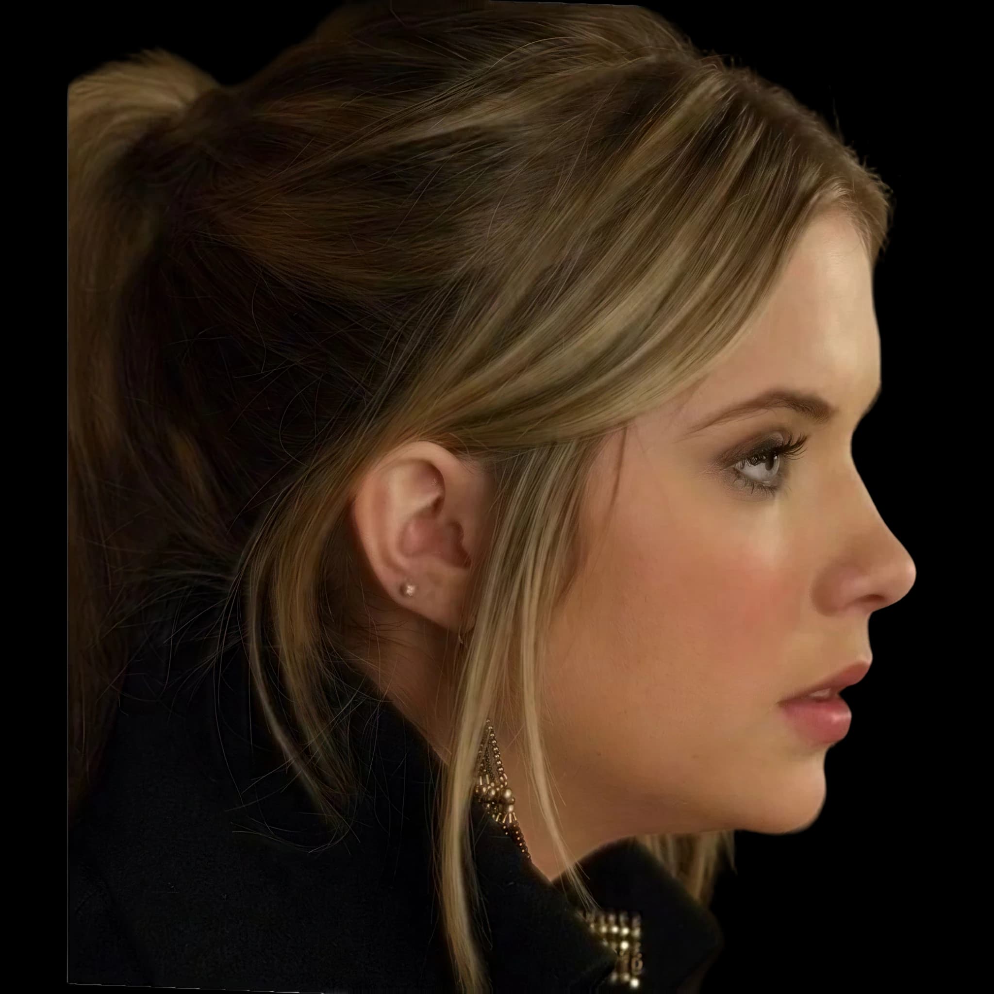 Ashley Benson, side profile