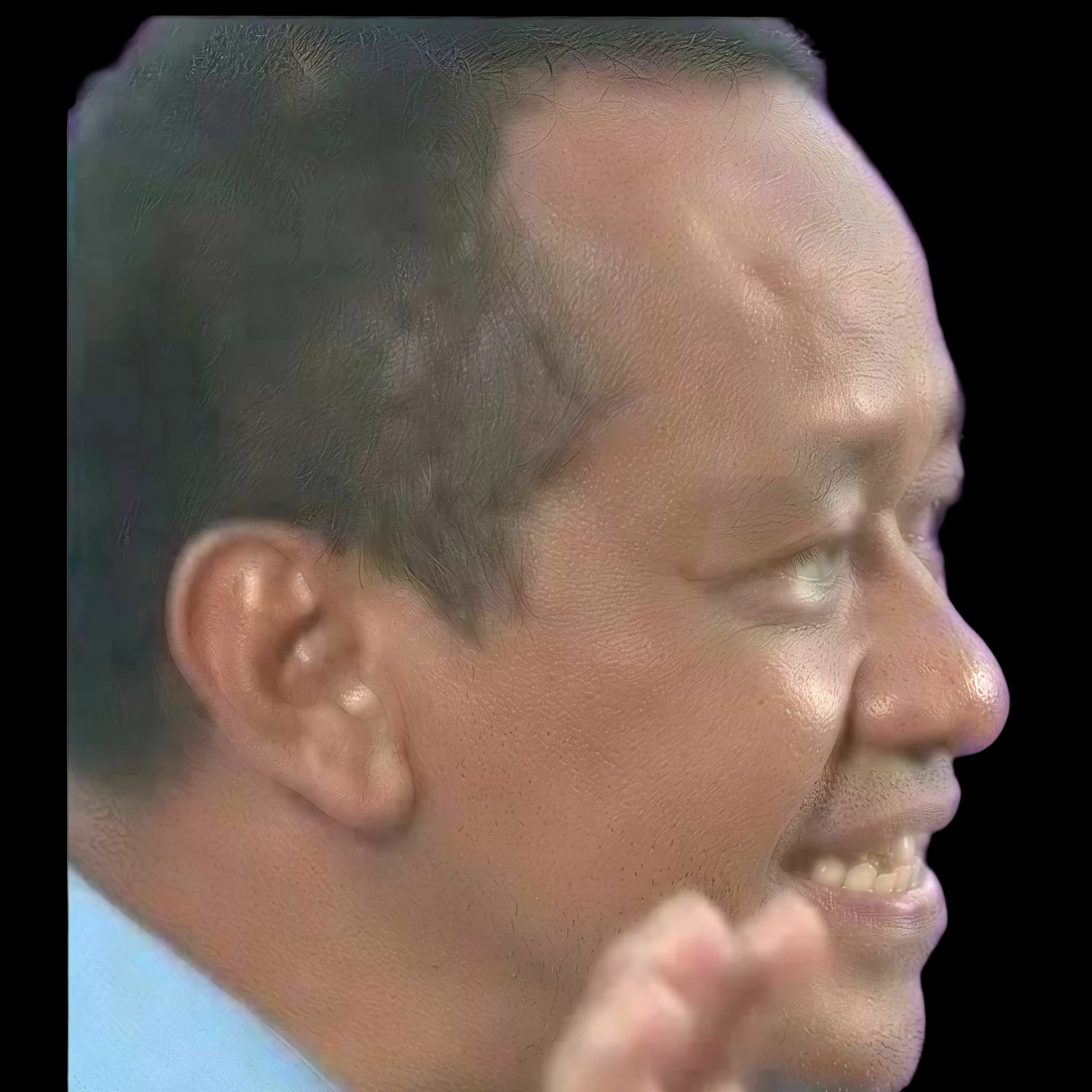 Bahlil Lahadalia, side profile