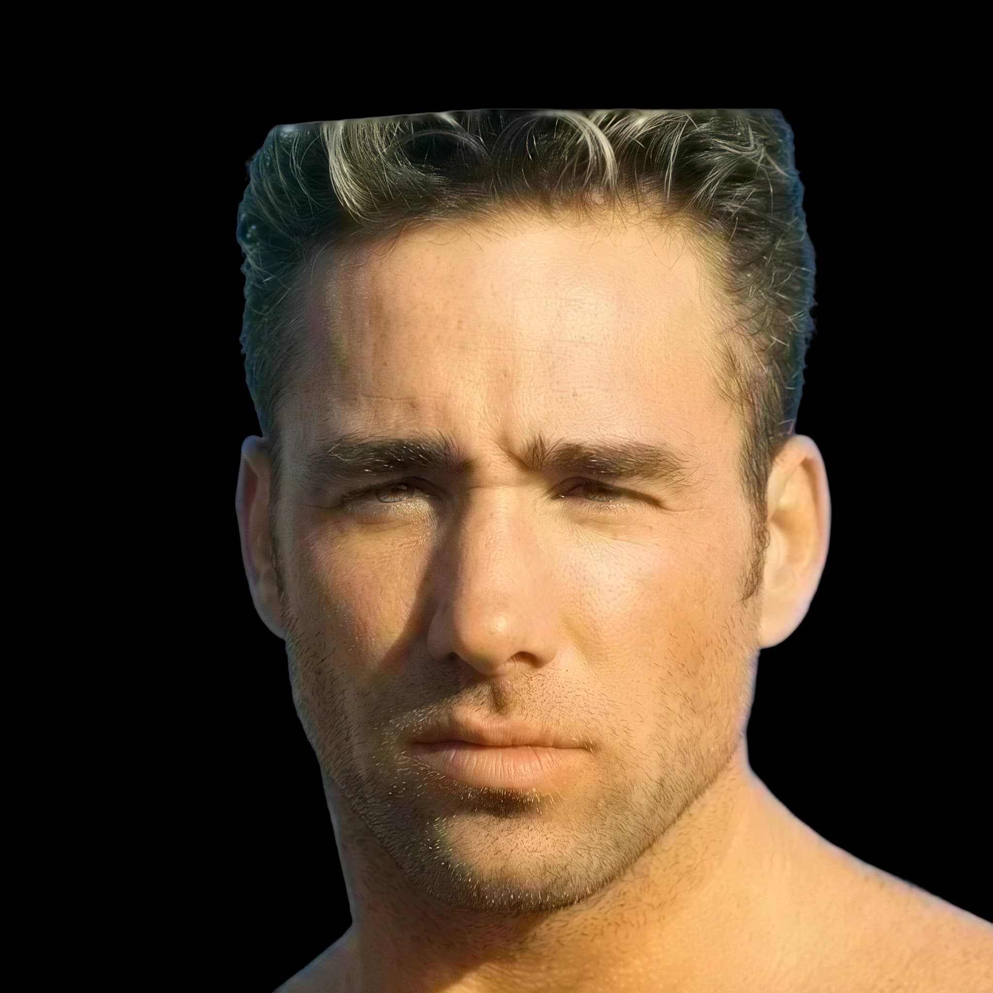 Billy Herrington, front profile