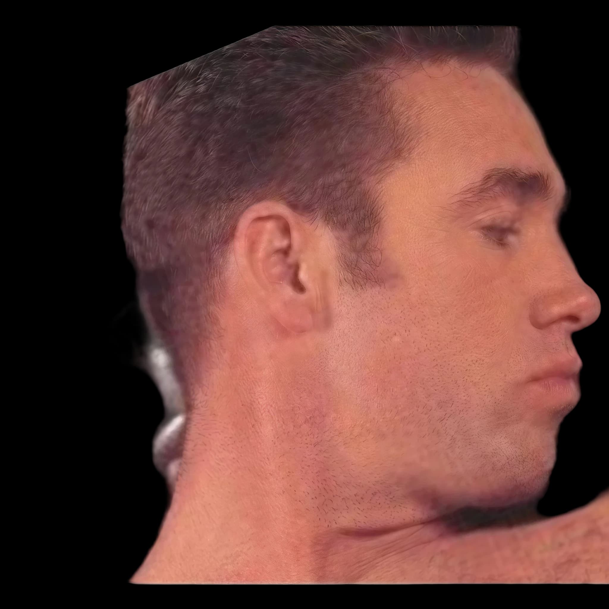 Billy Herrington, side profile
