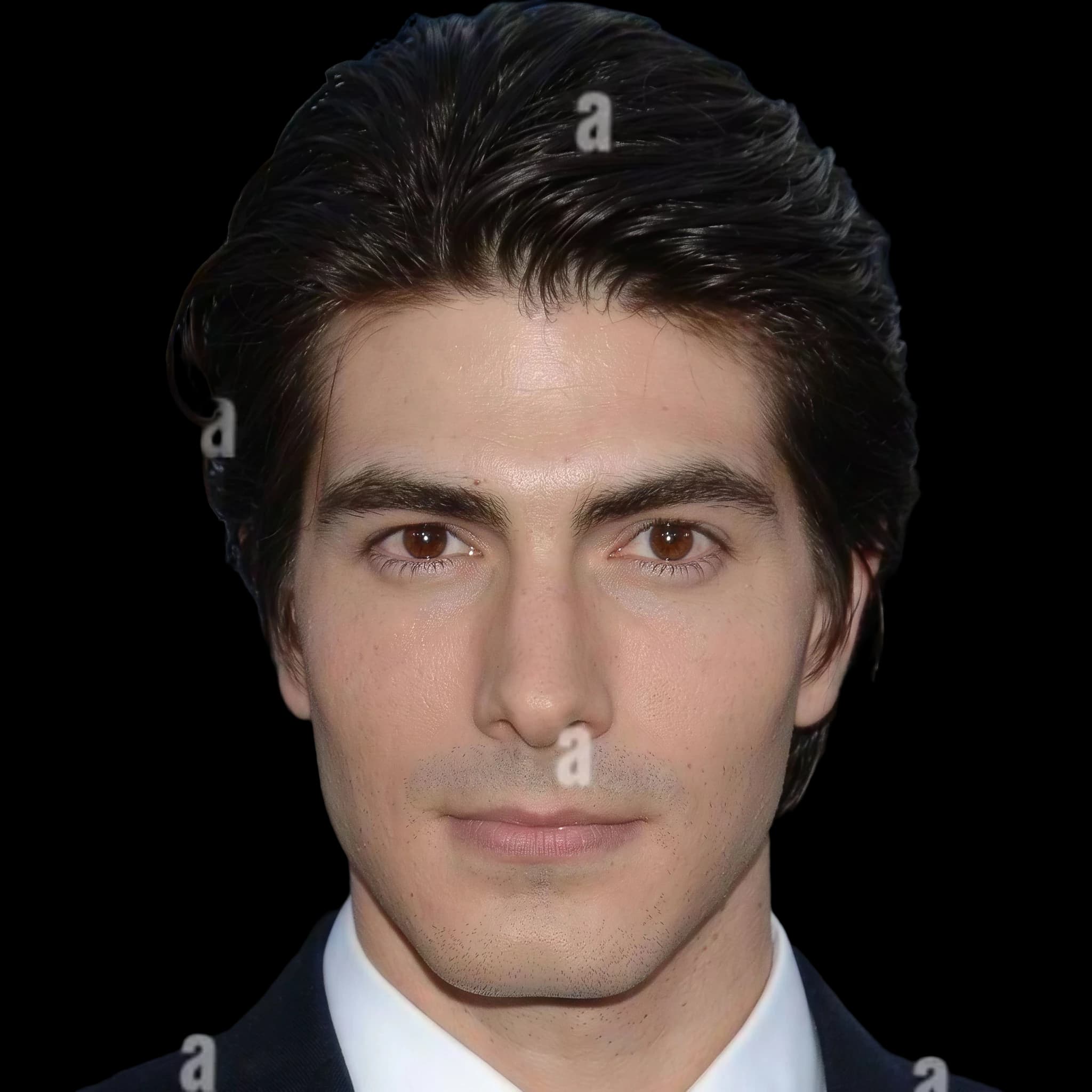 Brandon Routh, Cheek Leanness & Ogee Curve