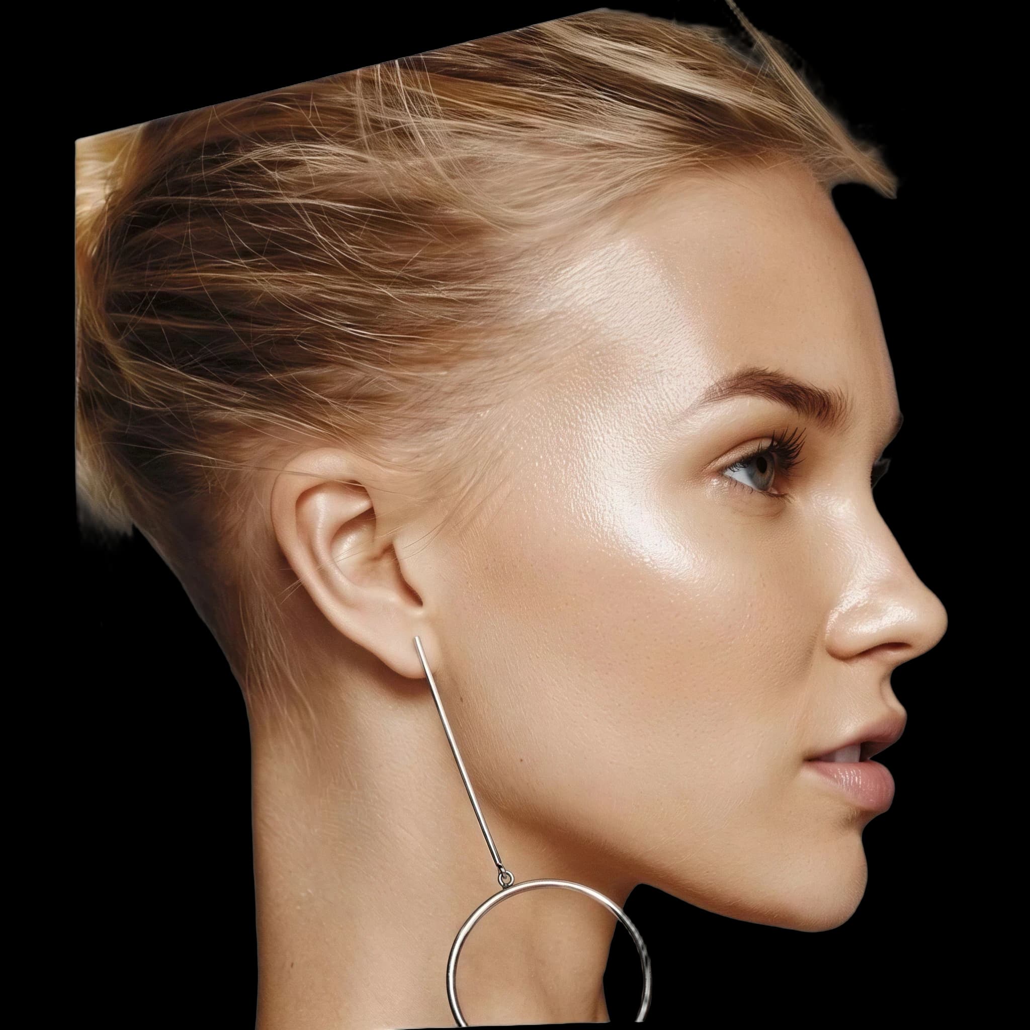 Britt Maren, side profile
