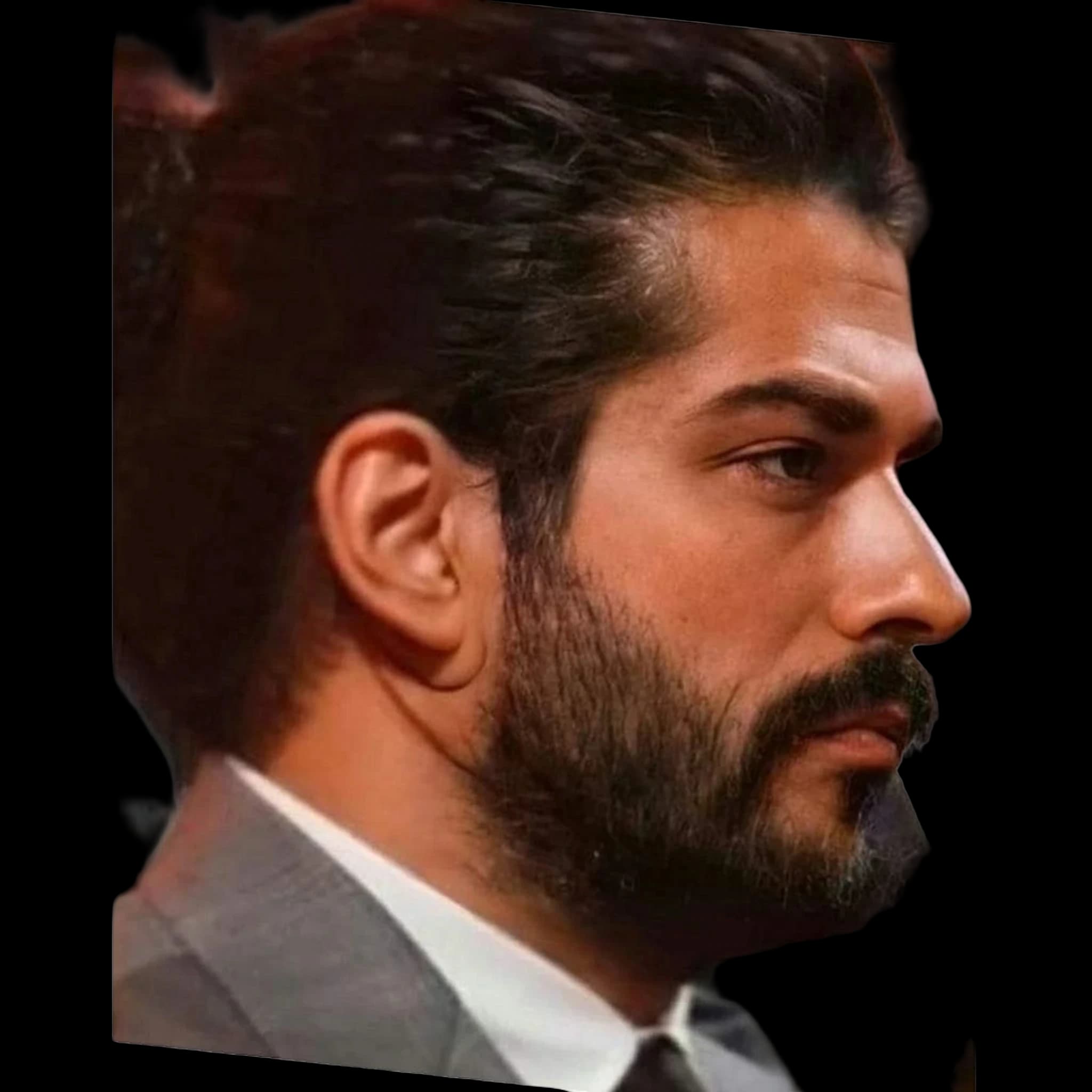 Burak Özçivit, side profile