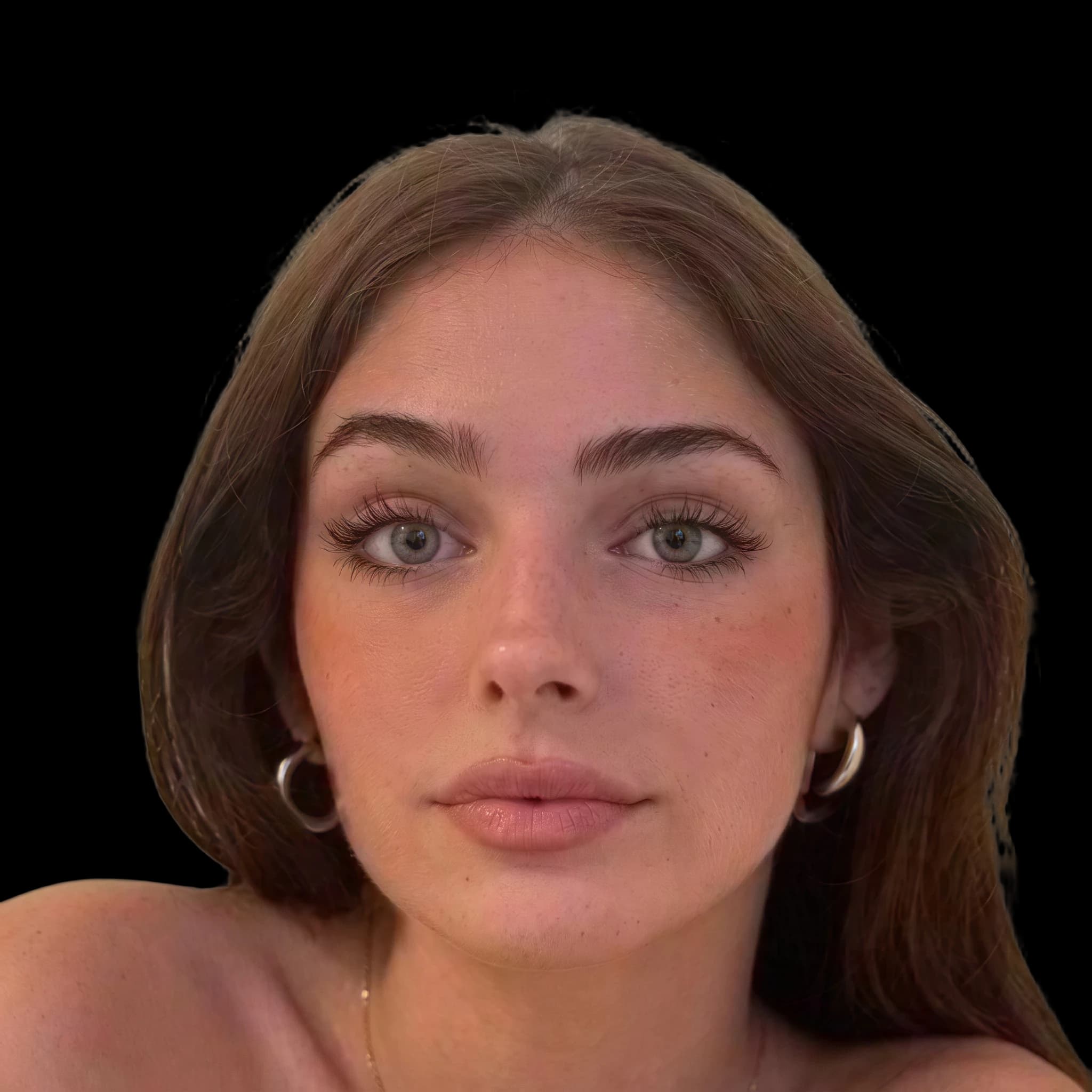 Candela Gallo, Brow Length to Face Width Ratio