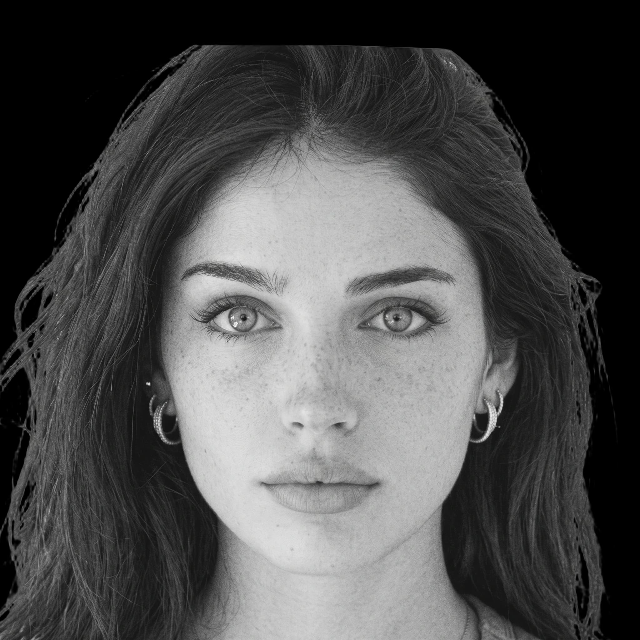 Candela Gallo, front profile