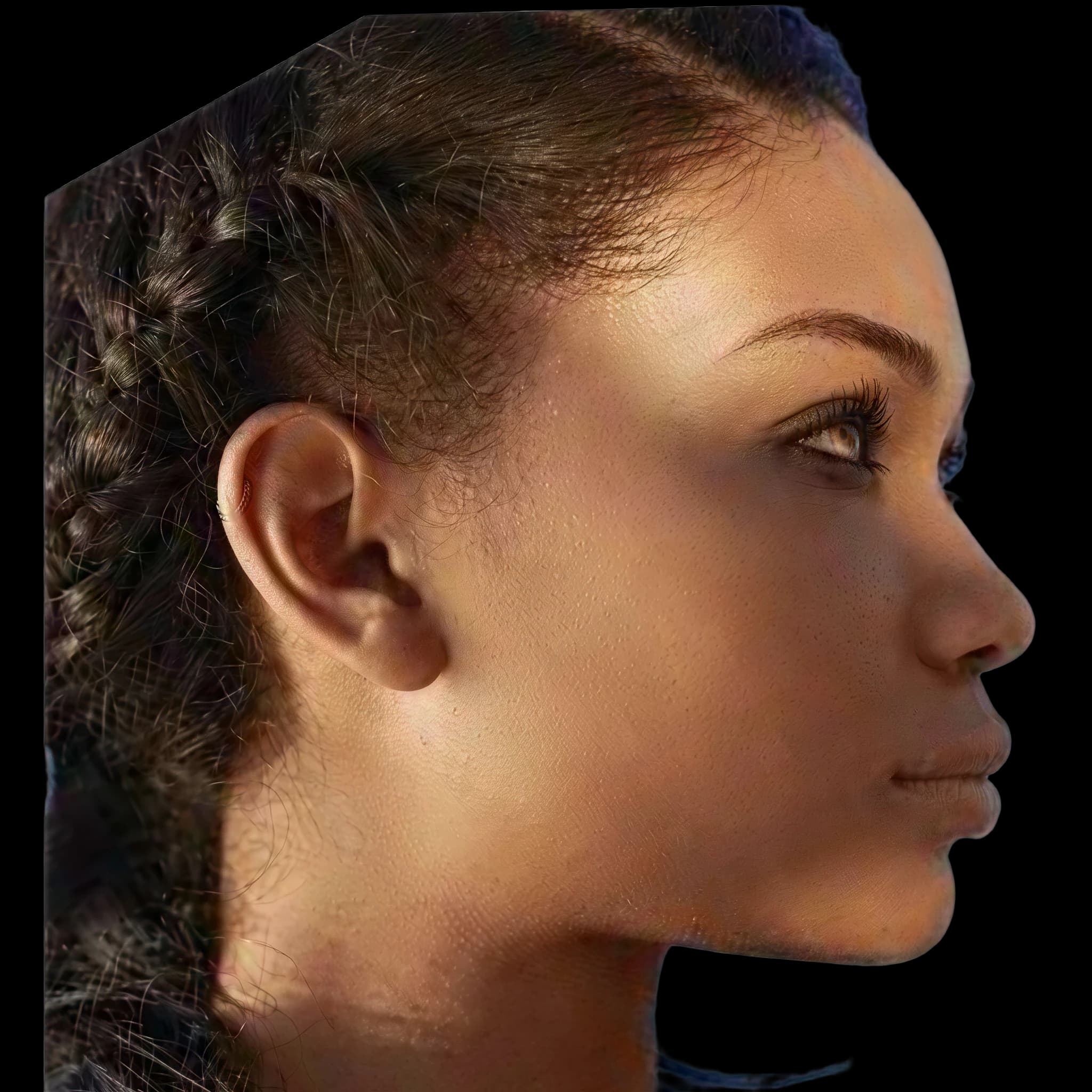 Chanel Iman, Gonial Angle