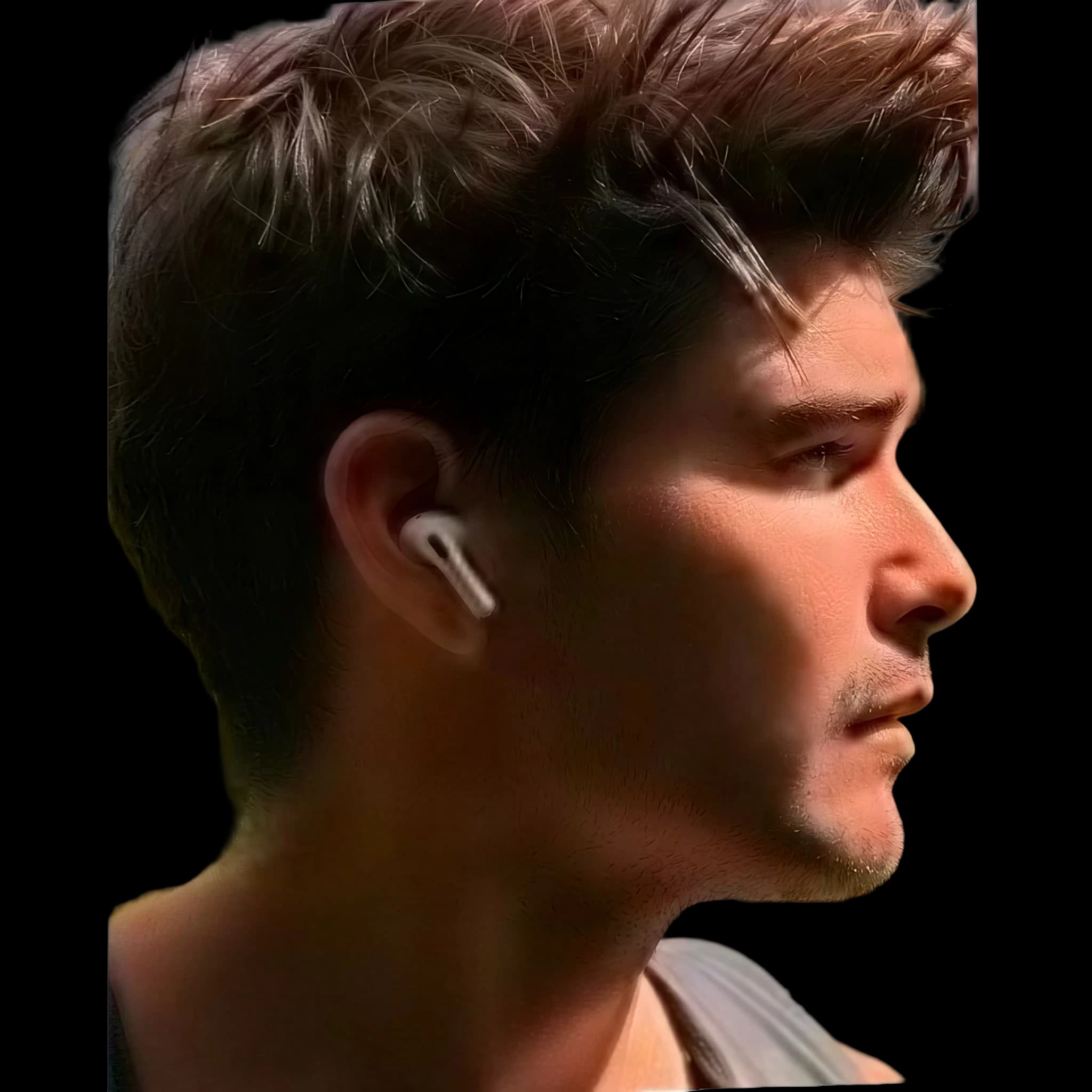 Charlie Matthews, side profile