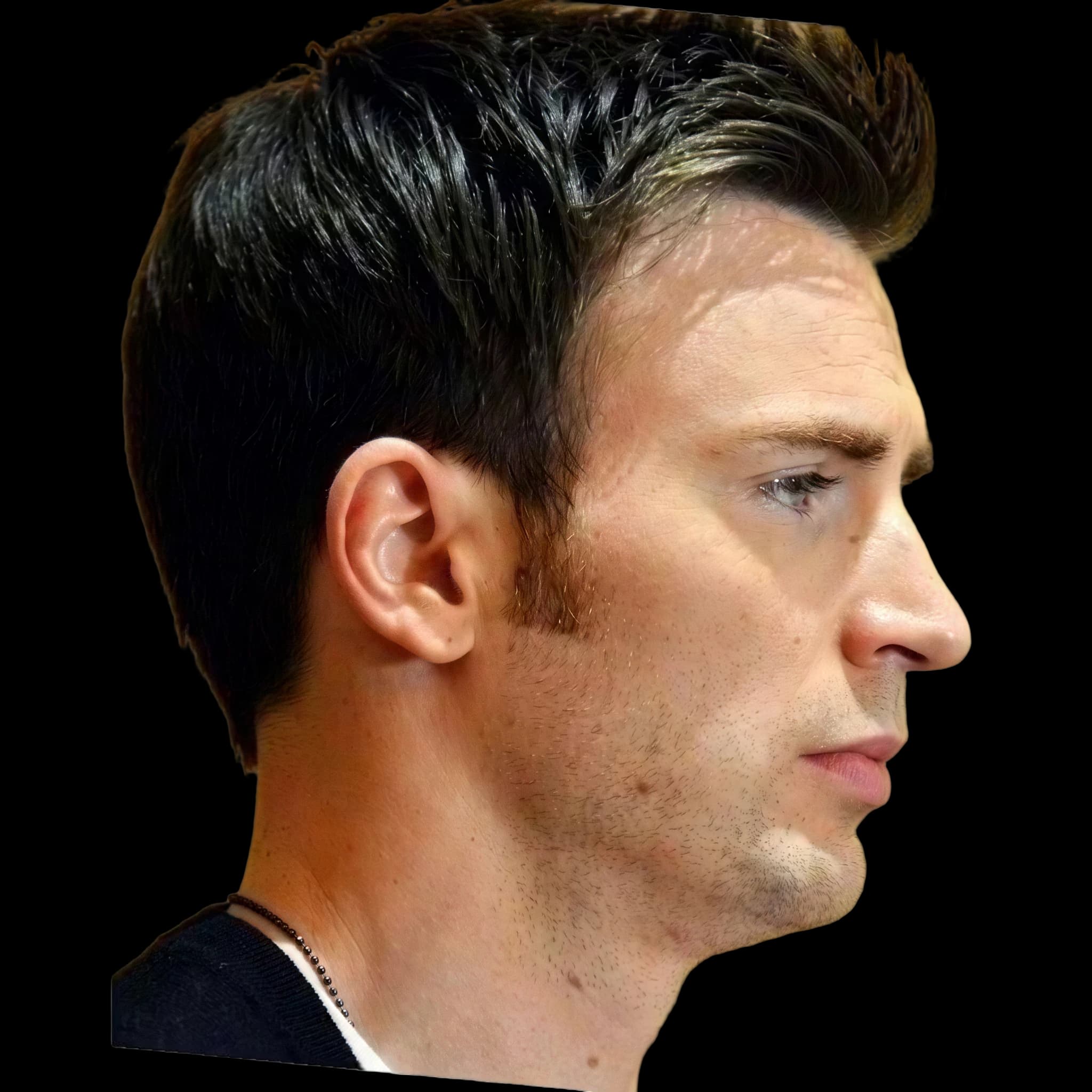 Chris Evans, Nasal Projection