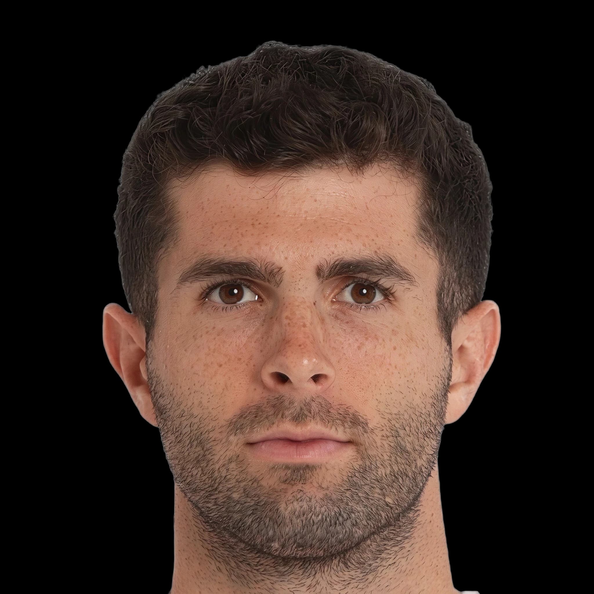 Christian Pulisic, front profile
