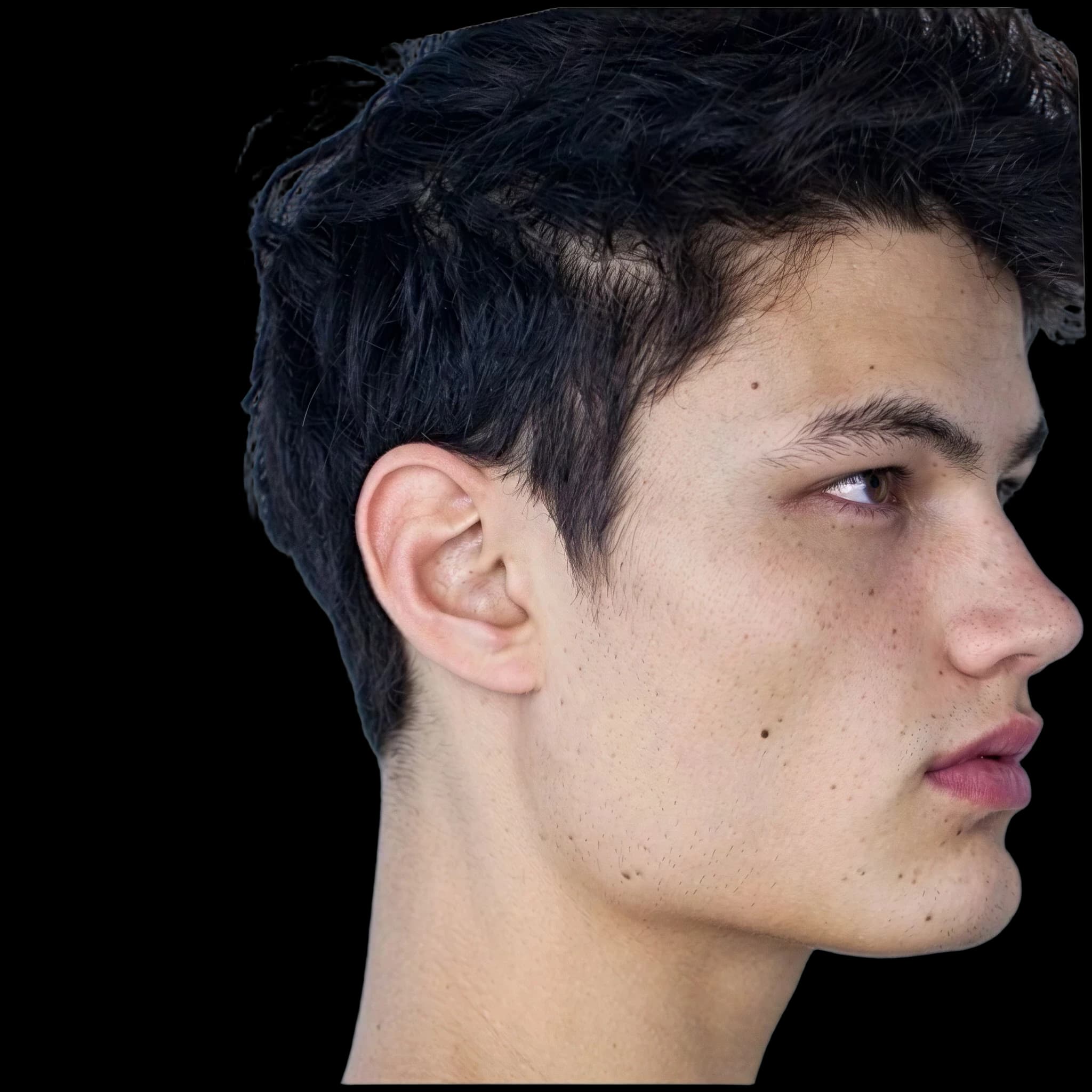 Christopher Pfeffer, side profile