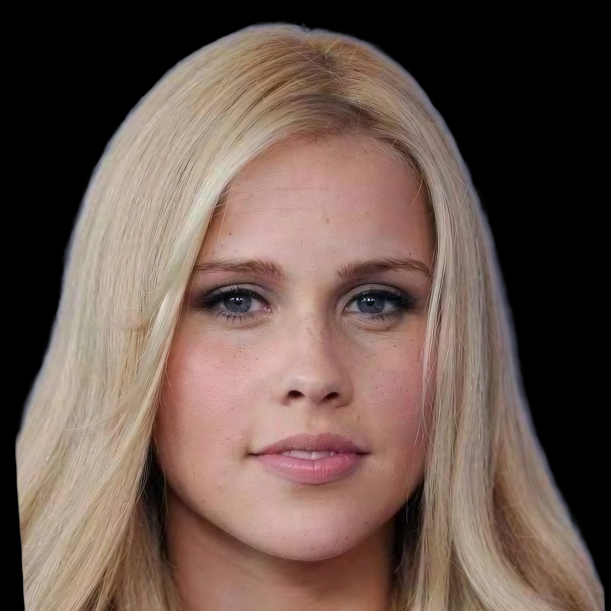 Claire Holt, front profile