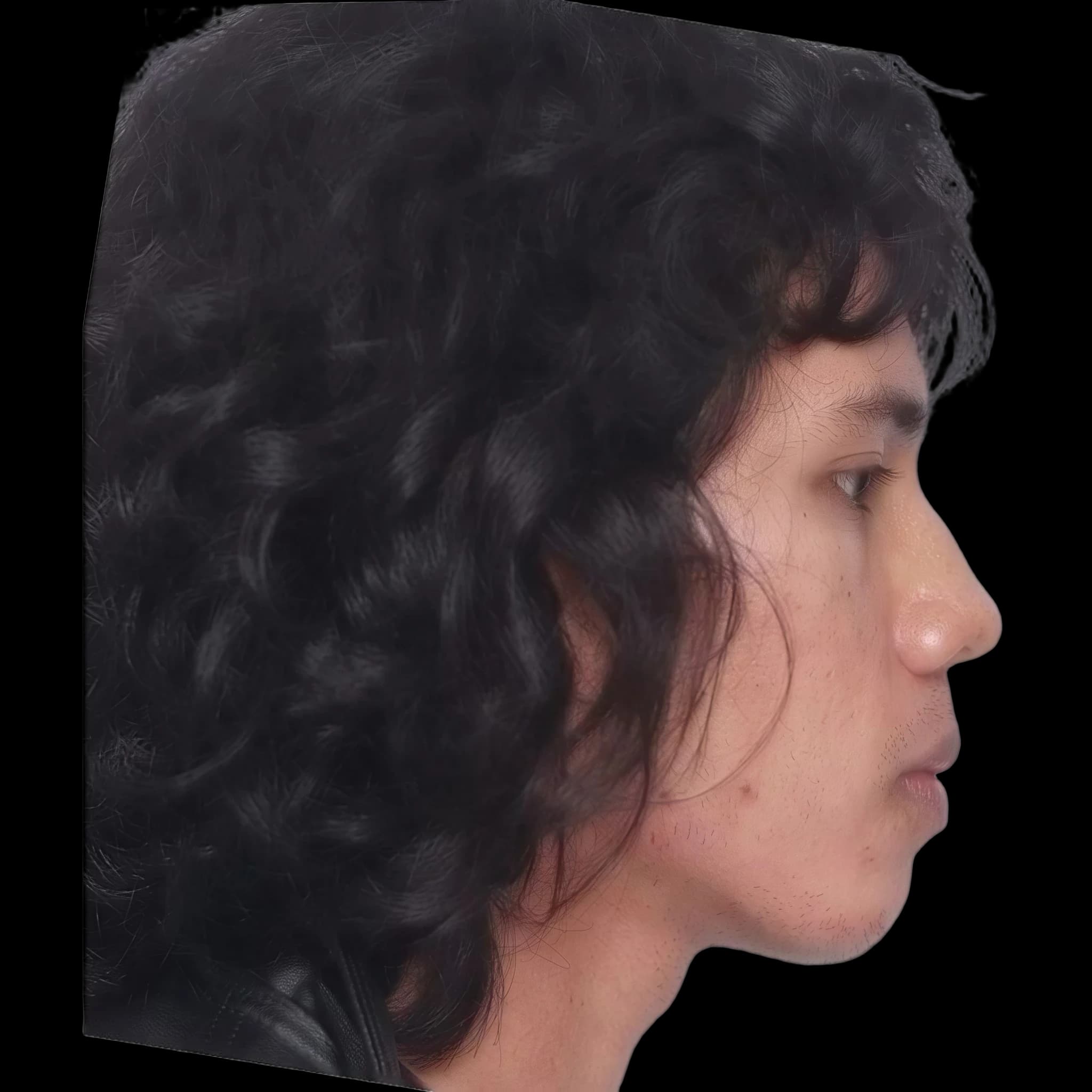 Comrade Zharki, side profile
