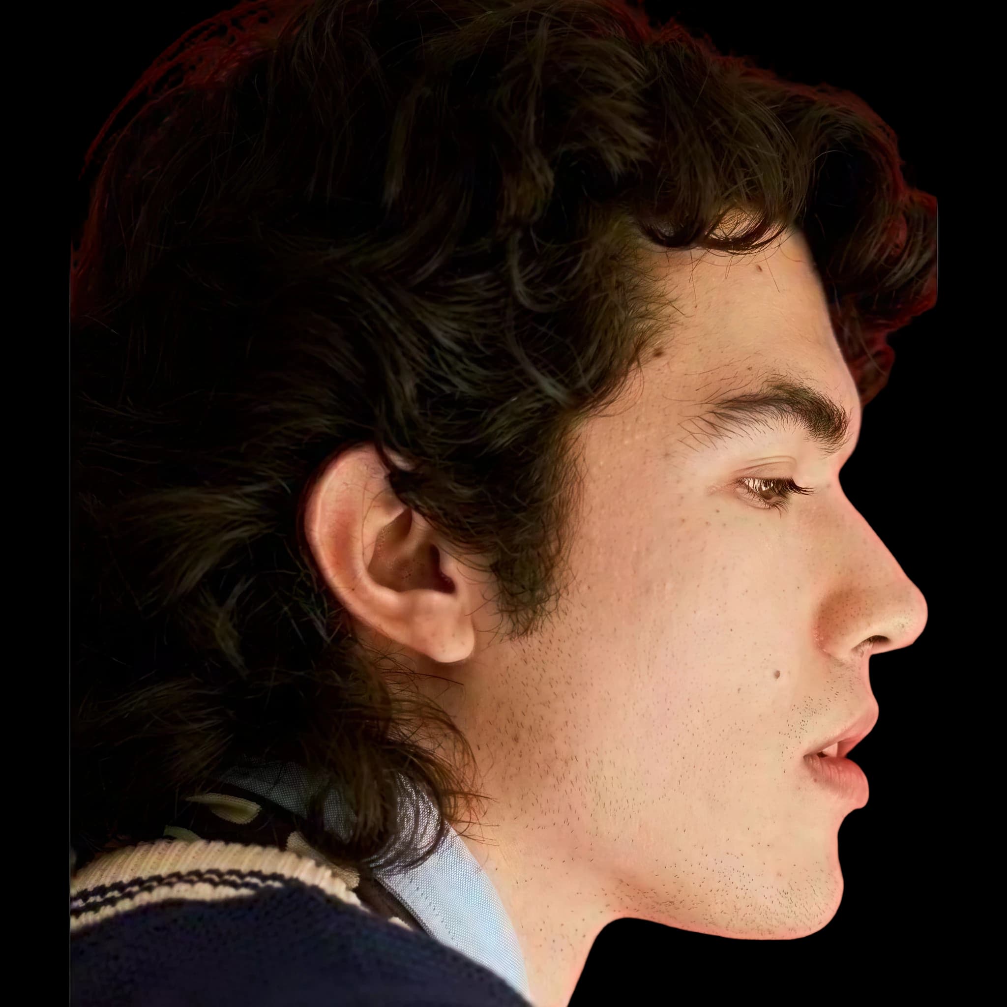 Conan Gray, Facial Depth to Height Ratio