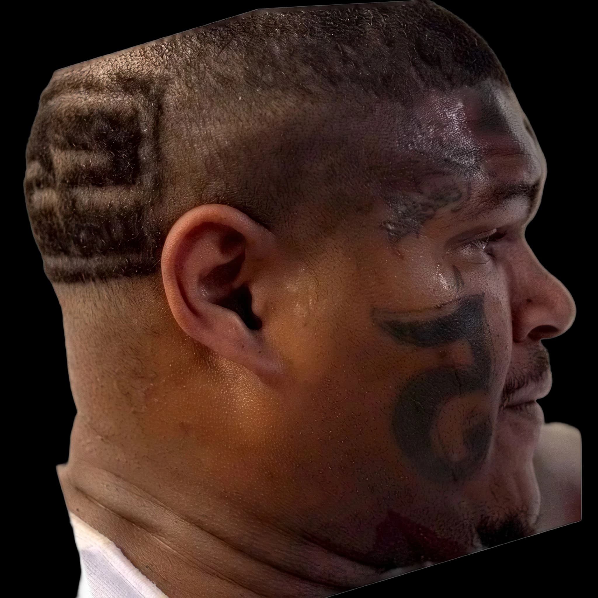 Crip Mac, Upper Forehead Slope