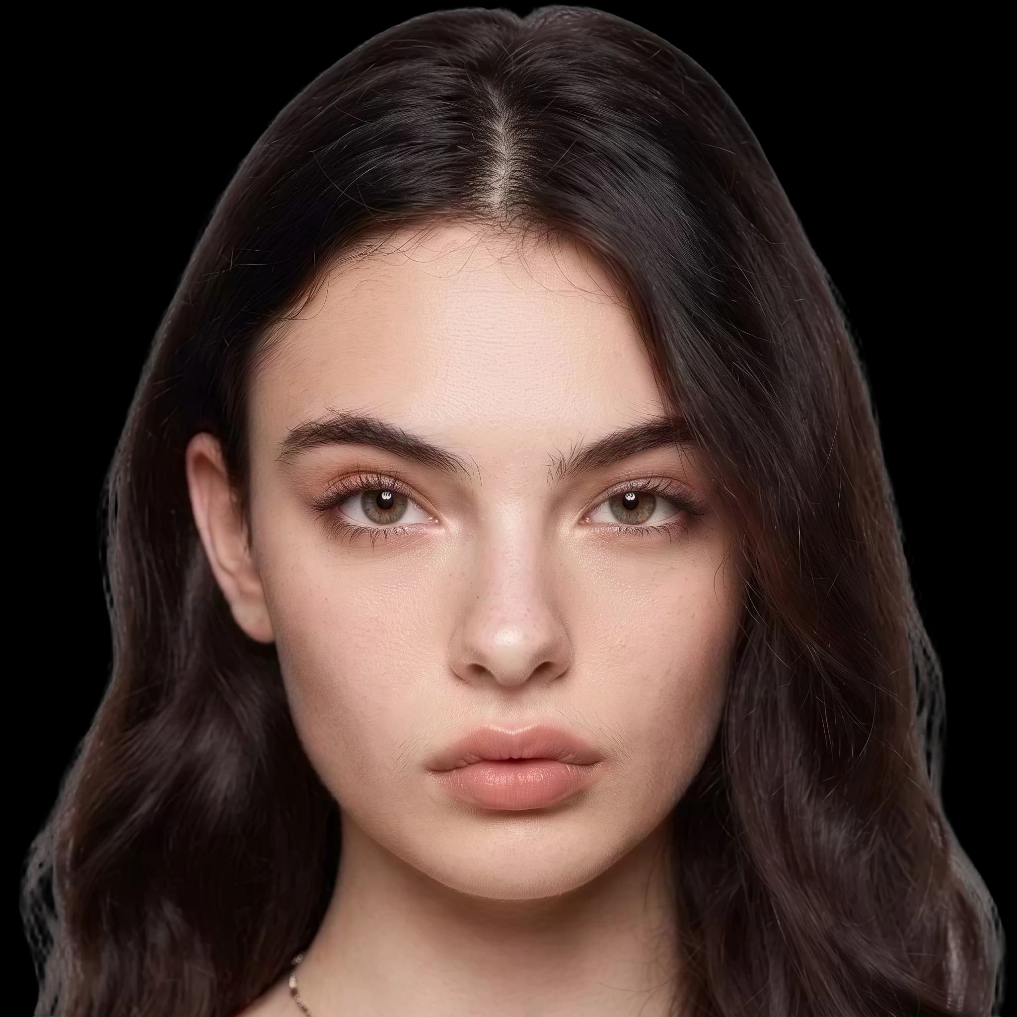 Deva Cassel, Cheek Leanness & Ogee Curve