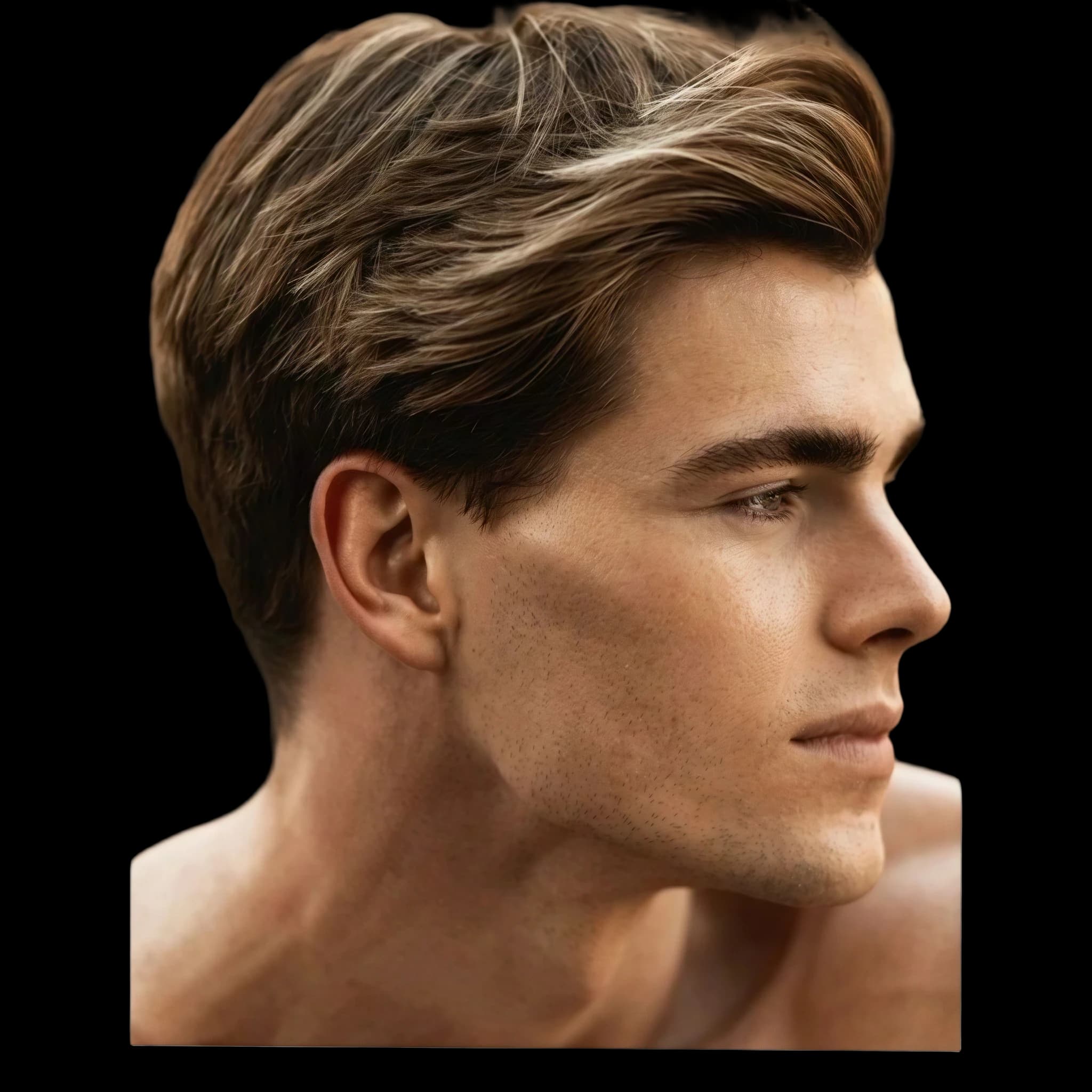 Devon Broughton, side profile