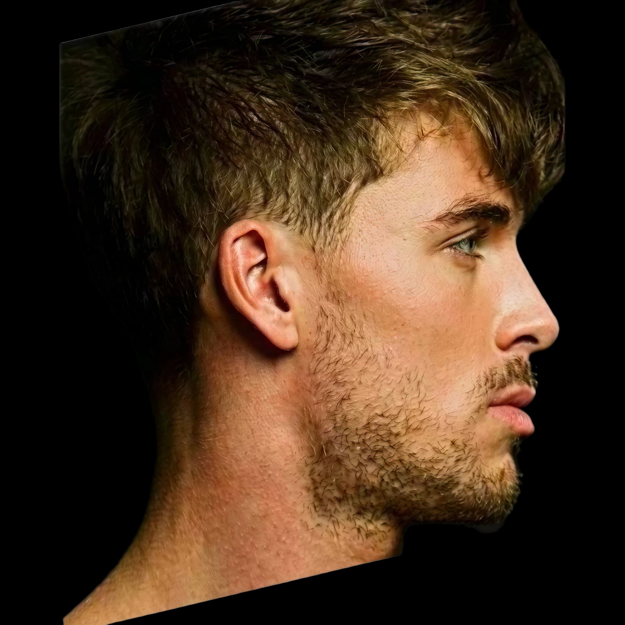 Dima Gornovskyi, side profile