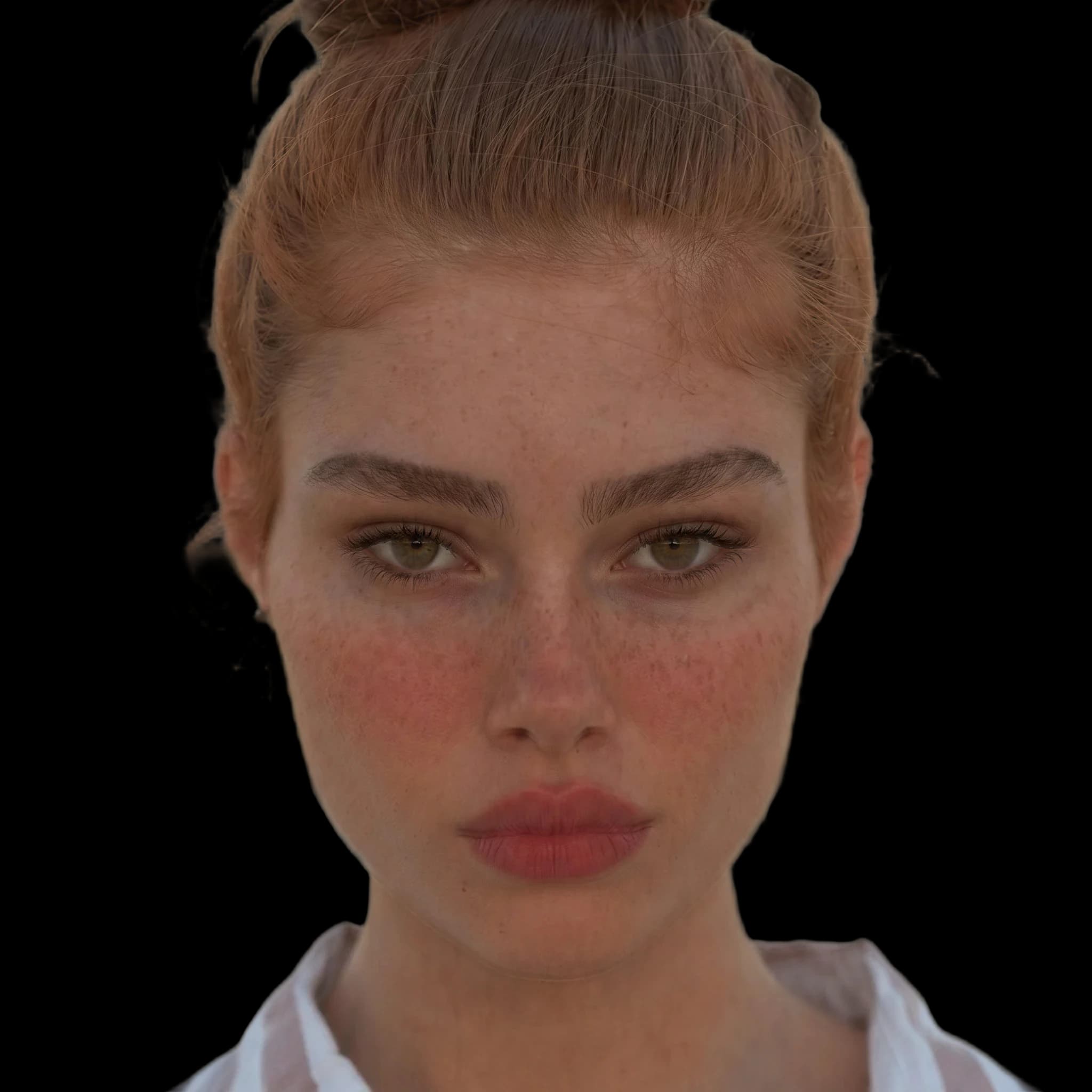 Eden Chanel, Brow Length to Face Width Ratio