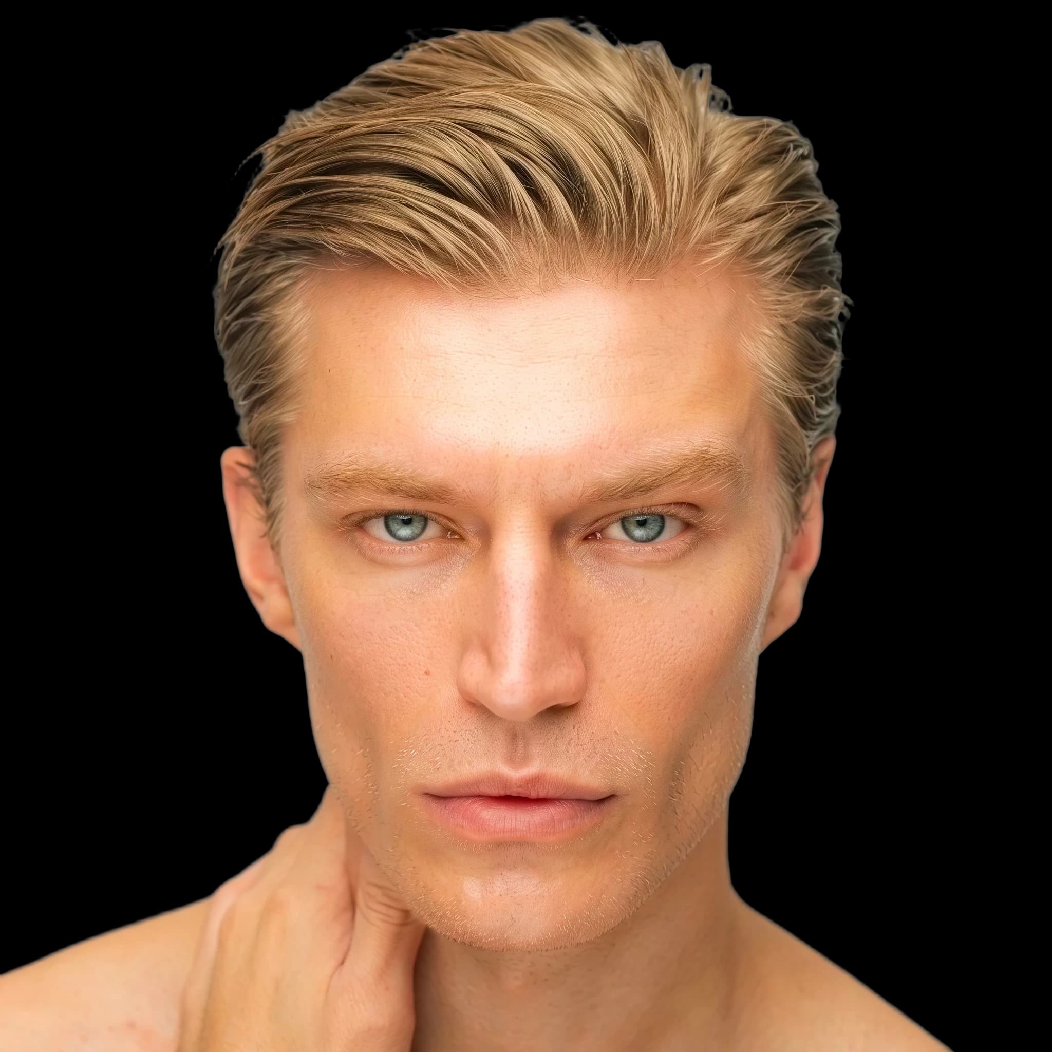 Egzon Berisha, Cheekbone Prominence