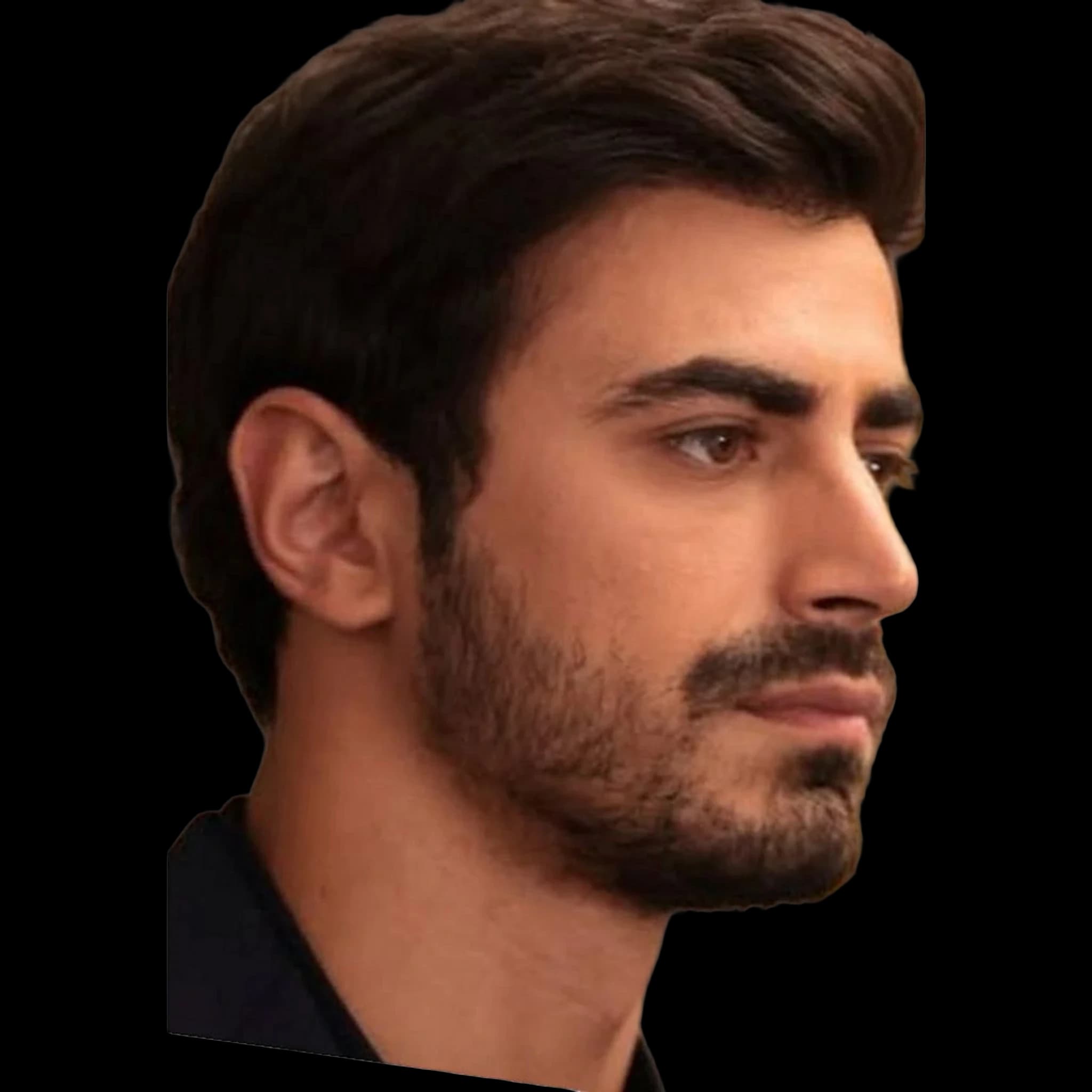 Emin Günenç, side profile