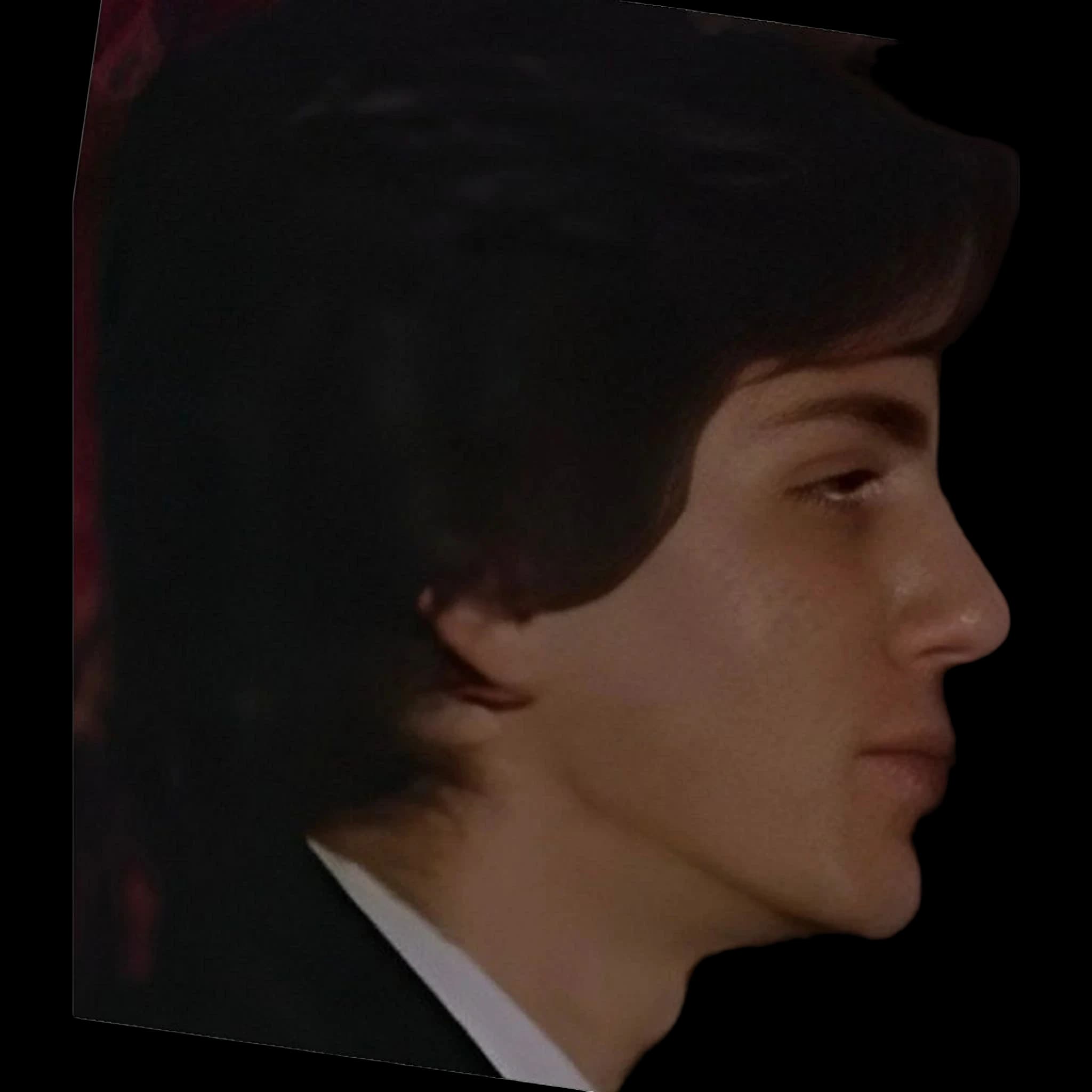 Eric Roberts, side profile