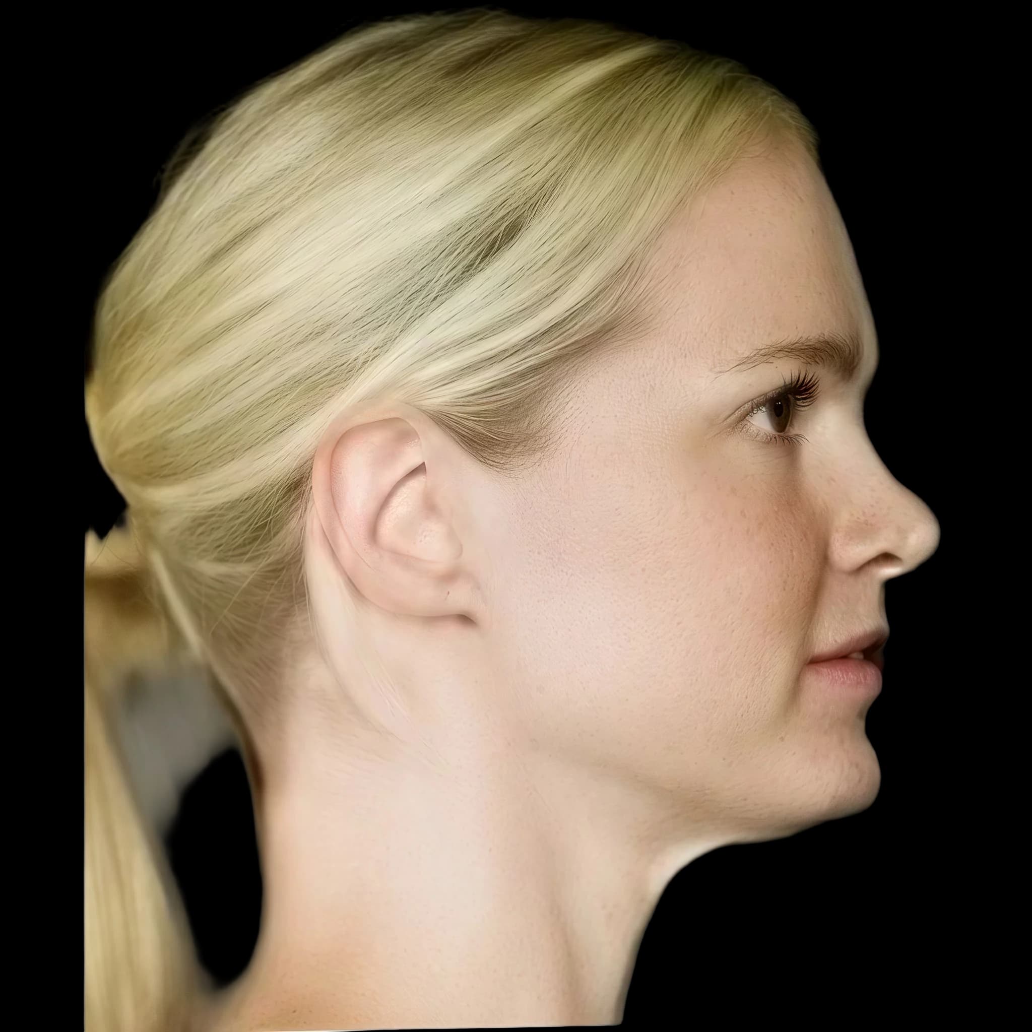 Erin Heatherton, side profile