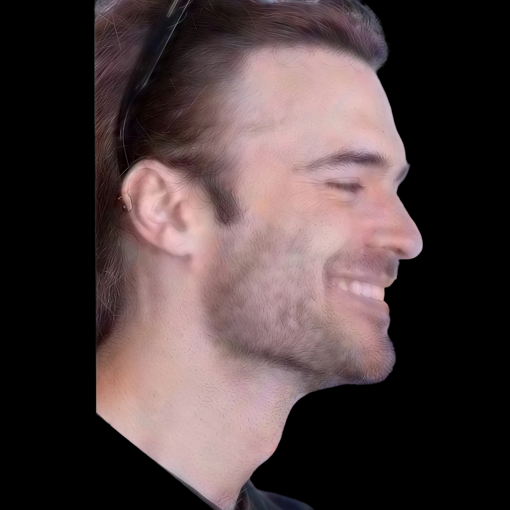 Giulio Berruti, side profile