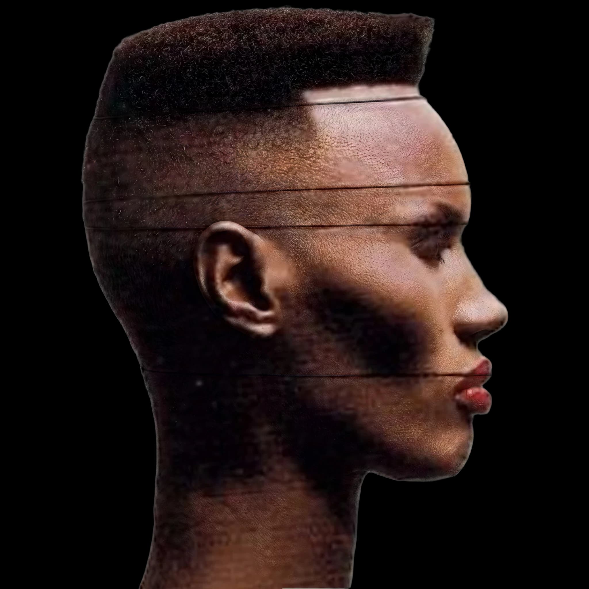 Grace Jones, Nasofrontal Angle