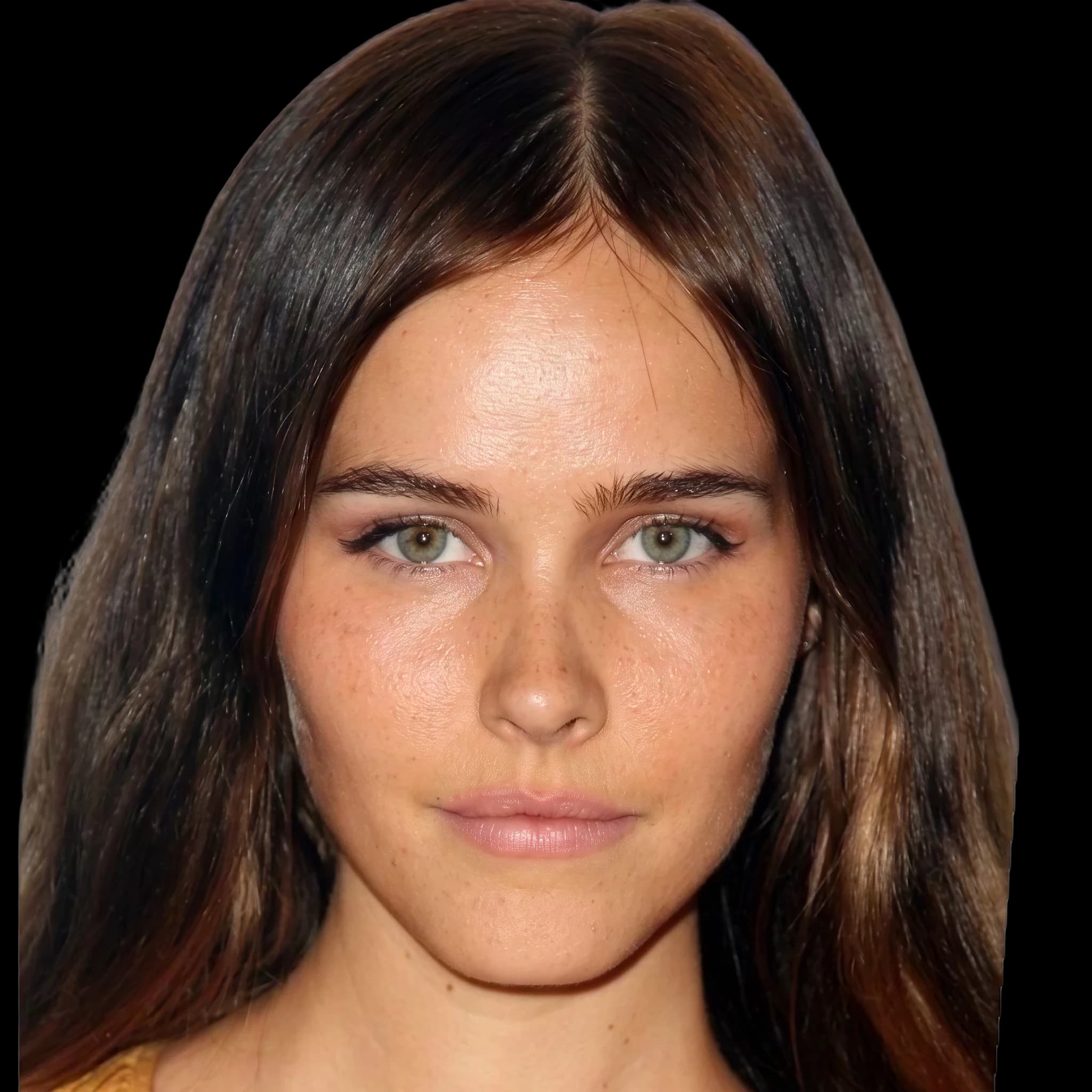 Isabel Lucas, Cheekbone Prominence