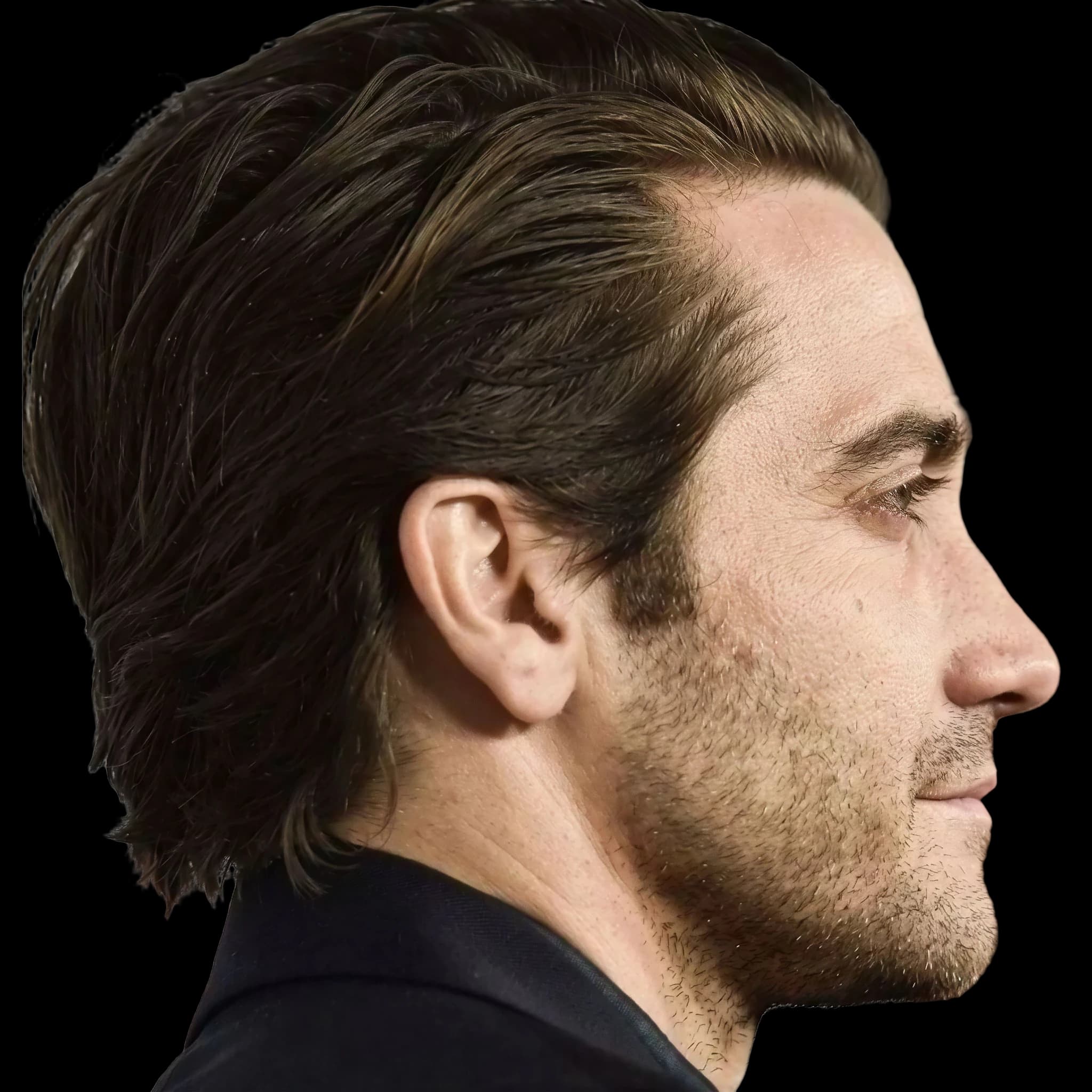 Jake Gyllenhaal, Interior Midface Projection Angle