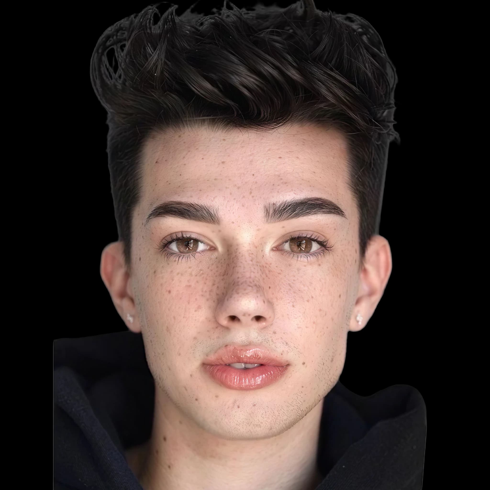 James Charles, Hyperpigmentation
