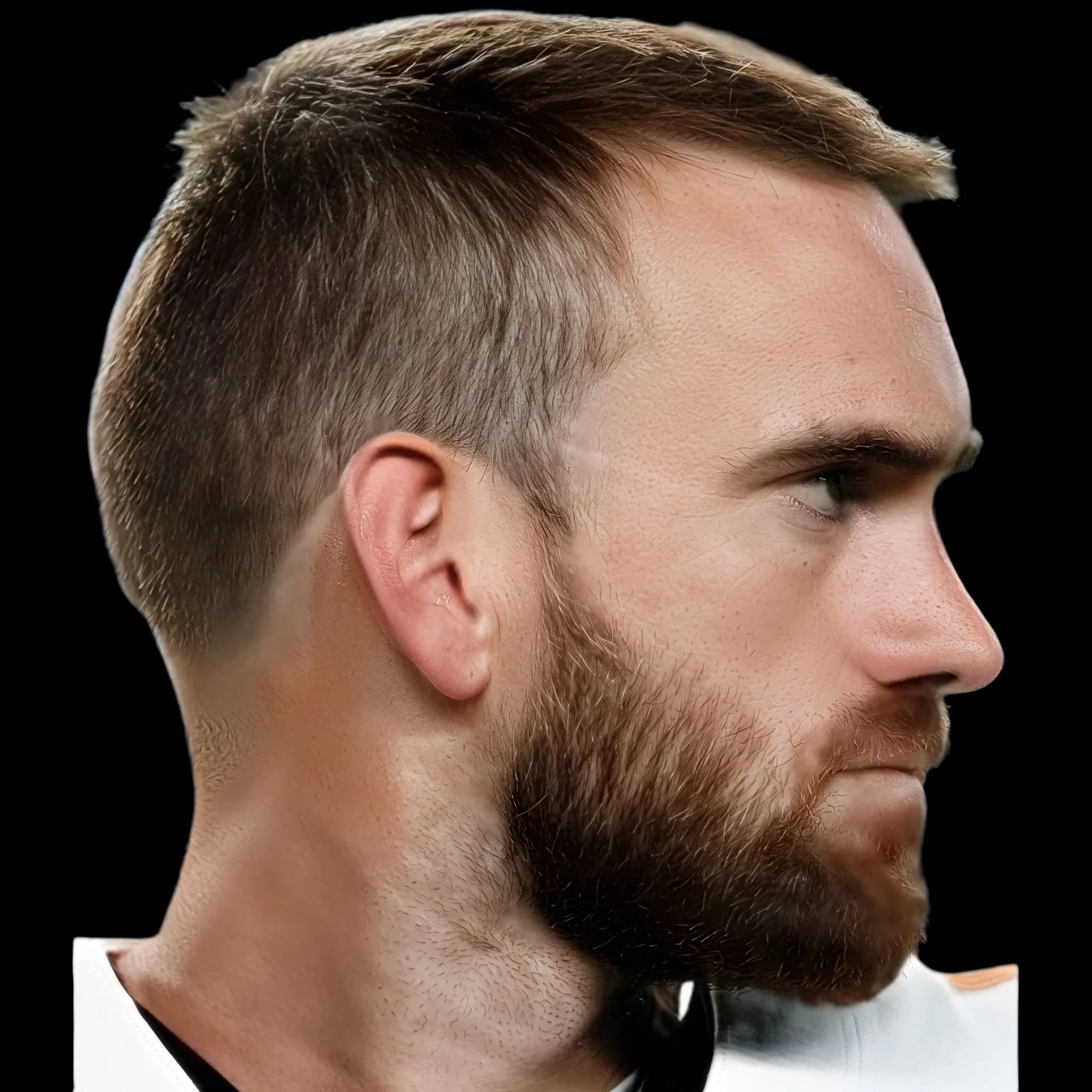 Jason Sanders, side profile
