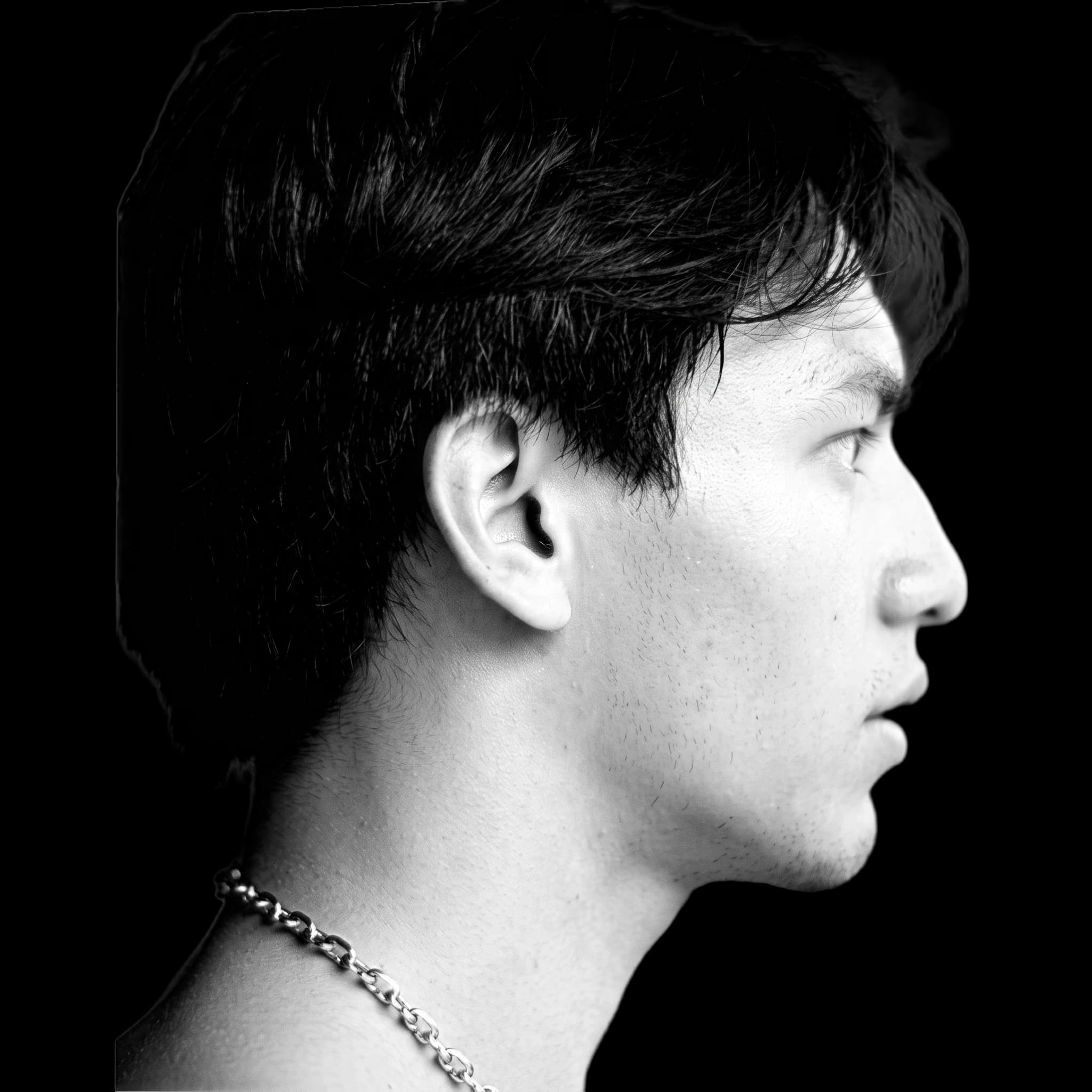 Jefri Nichol, side profile
