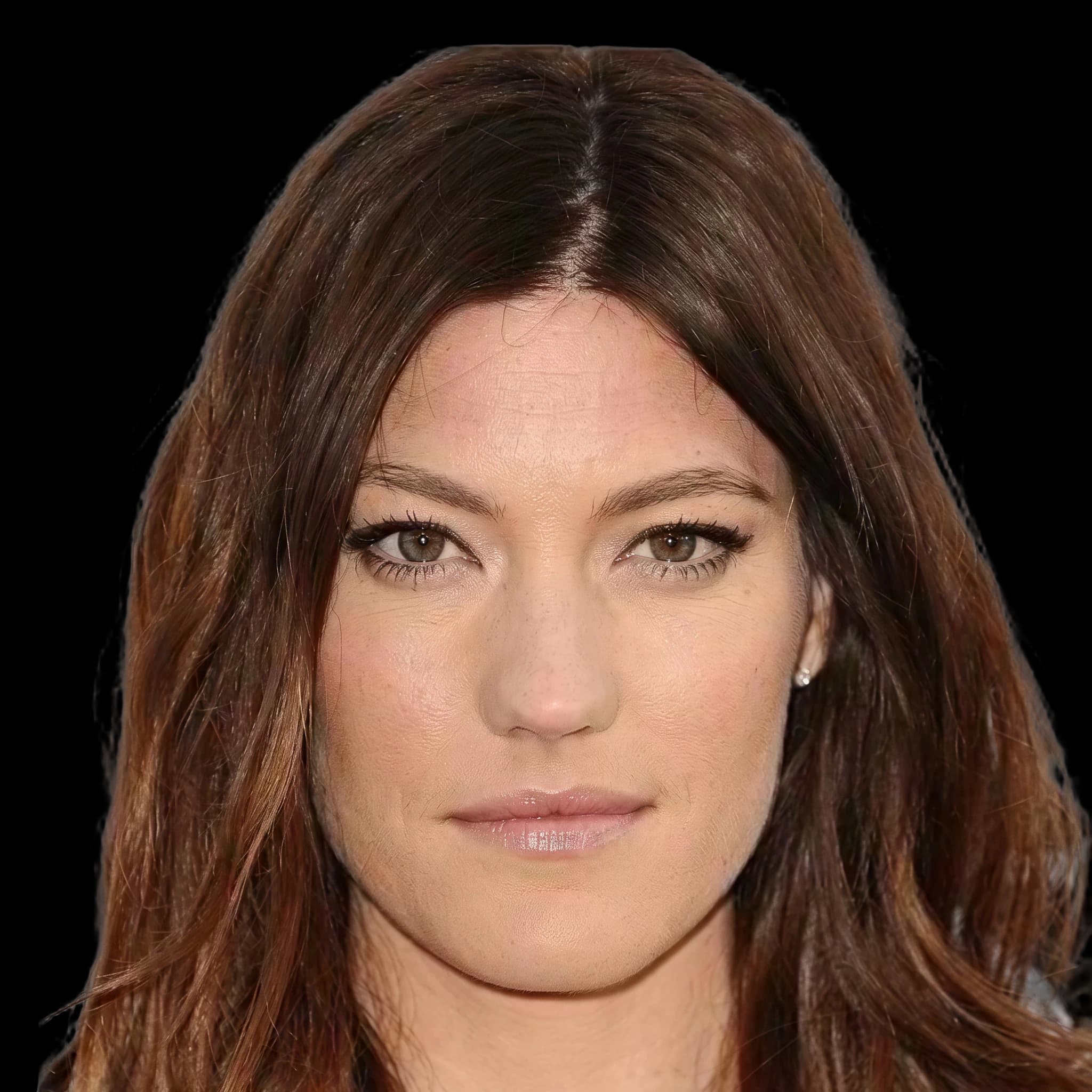 Jennifer Carpenter (Debra Morgan), front profile