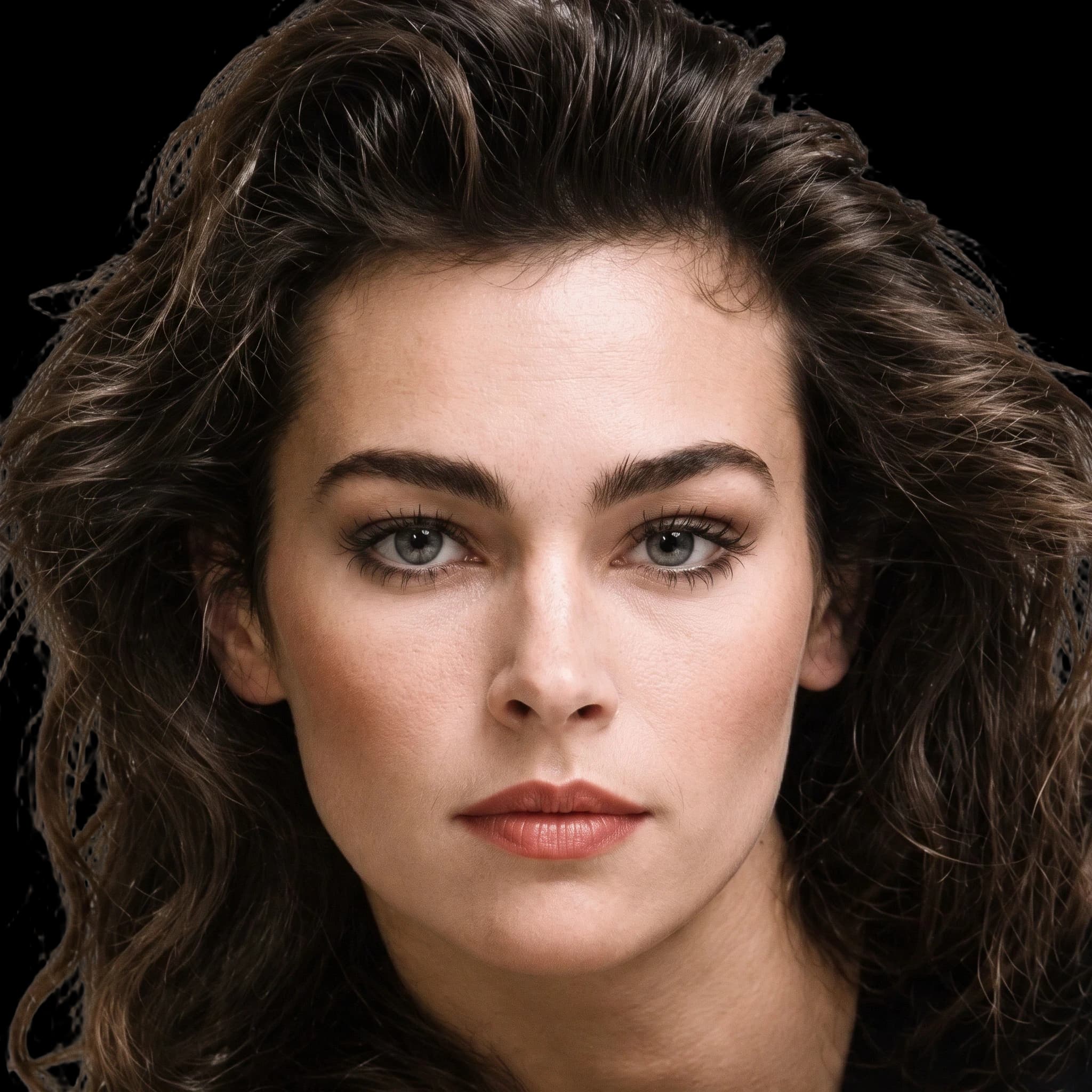 Joanna Pacula, front profile