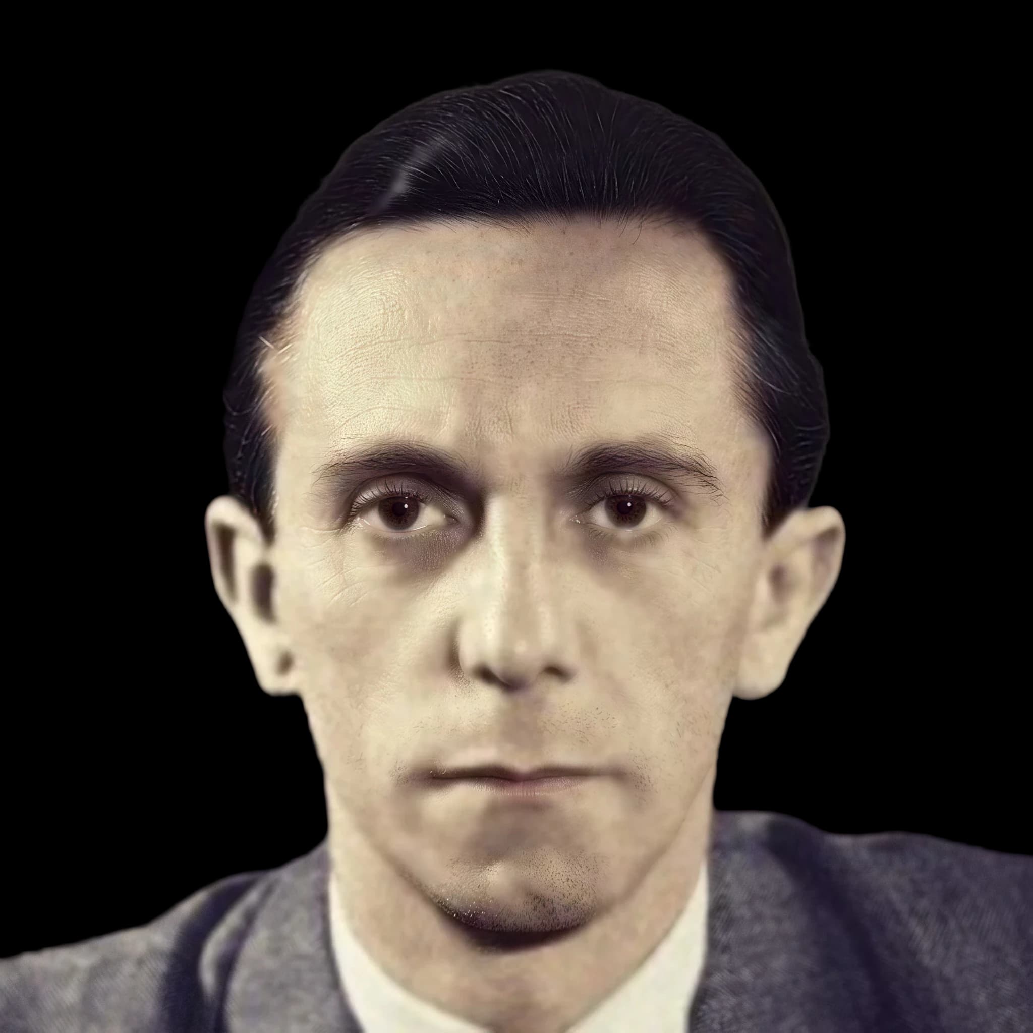 Joseph Goebbles, Cheekbone Prominence