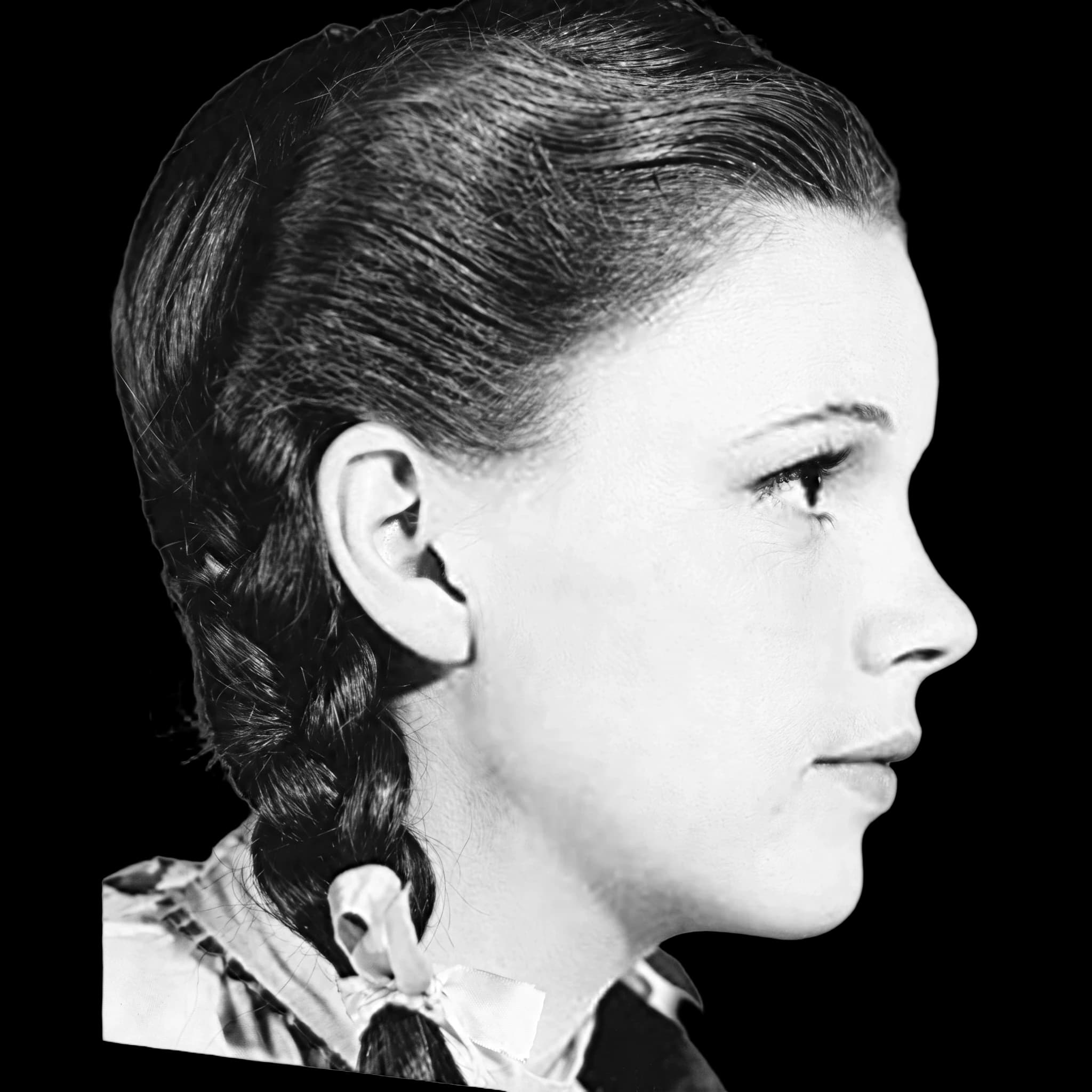 Judy Garland, Frankfort-tip Angle