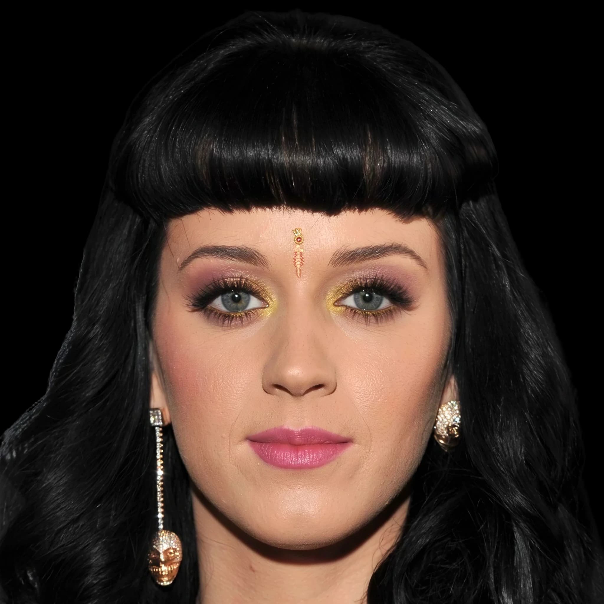 Katy Perry, Cheek Leanness & Ogee Curve