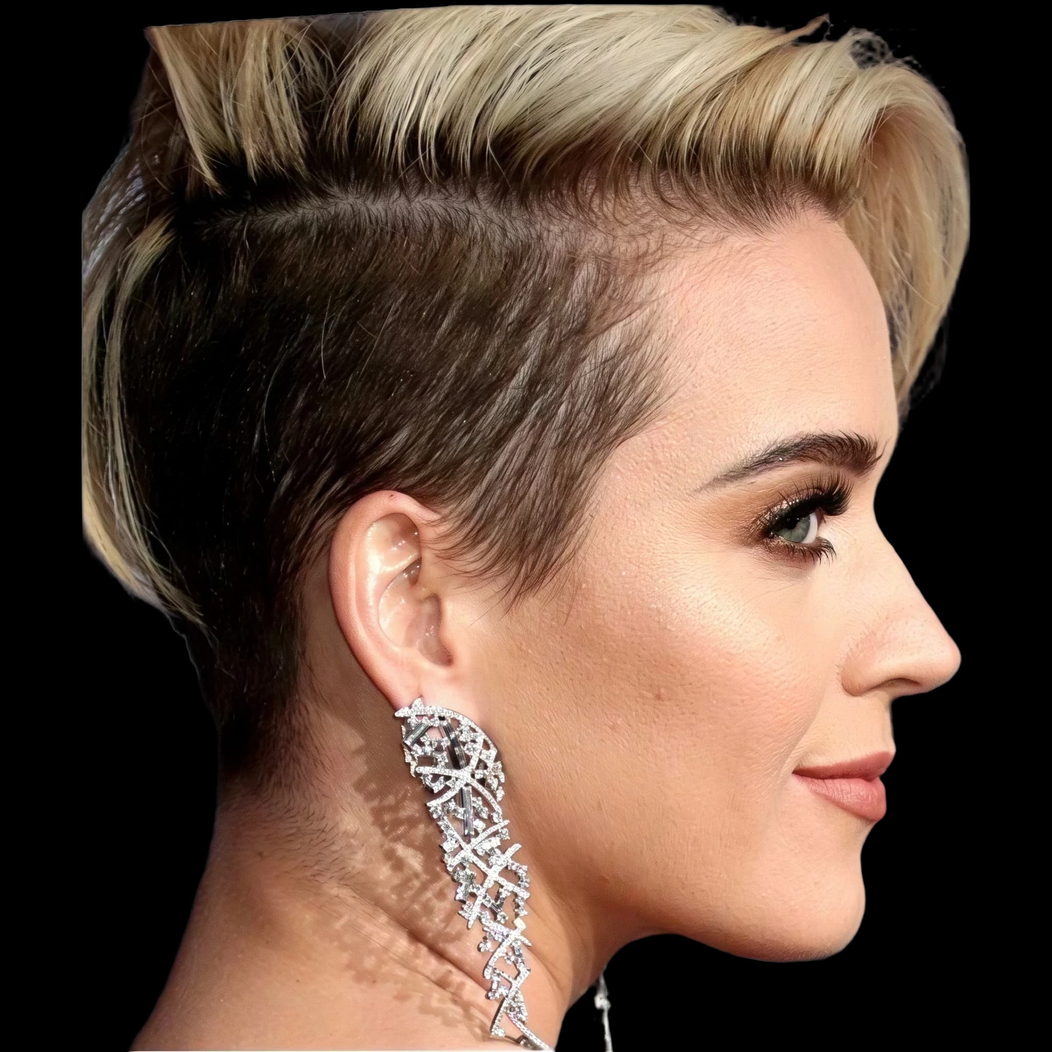 Katy Perry, Submental Cervical Angle