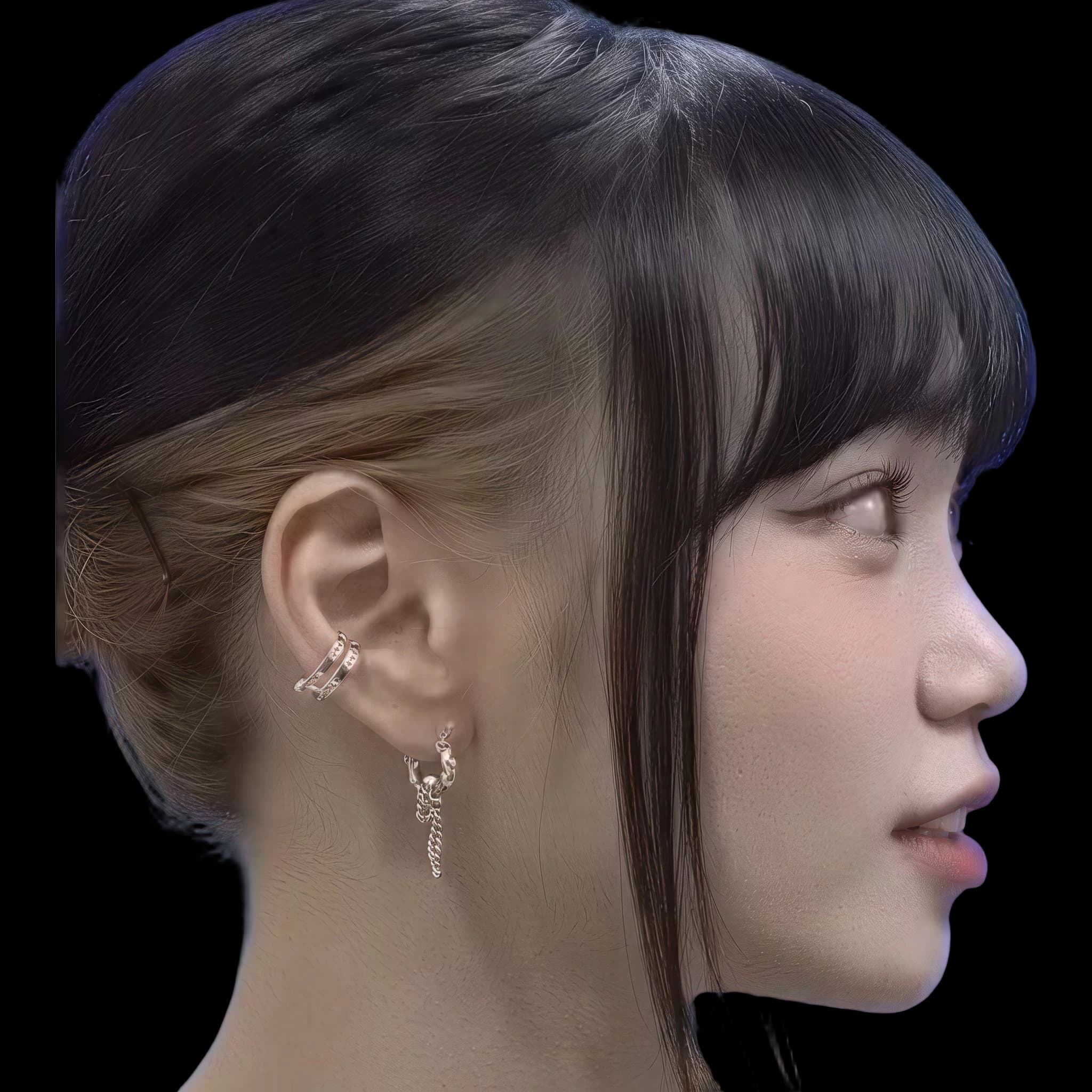 Kim Chaewon, Mandibular Plane Angle