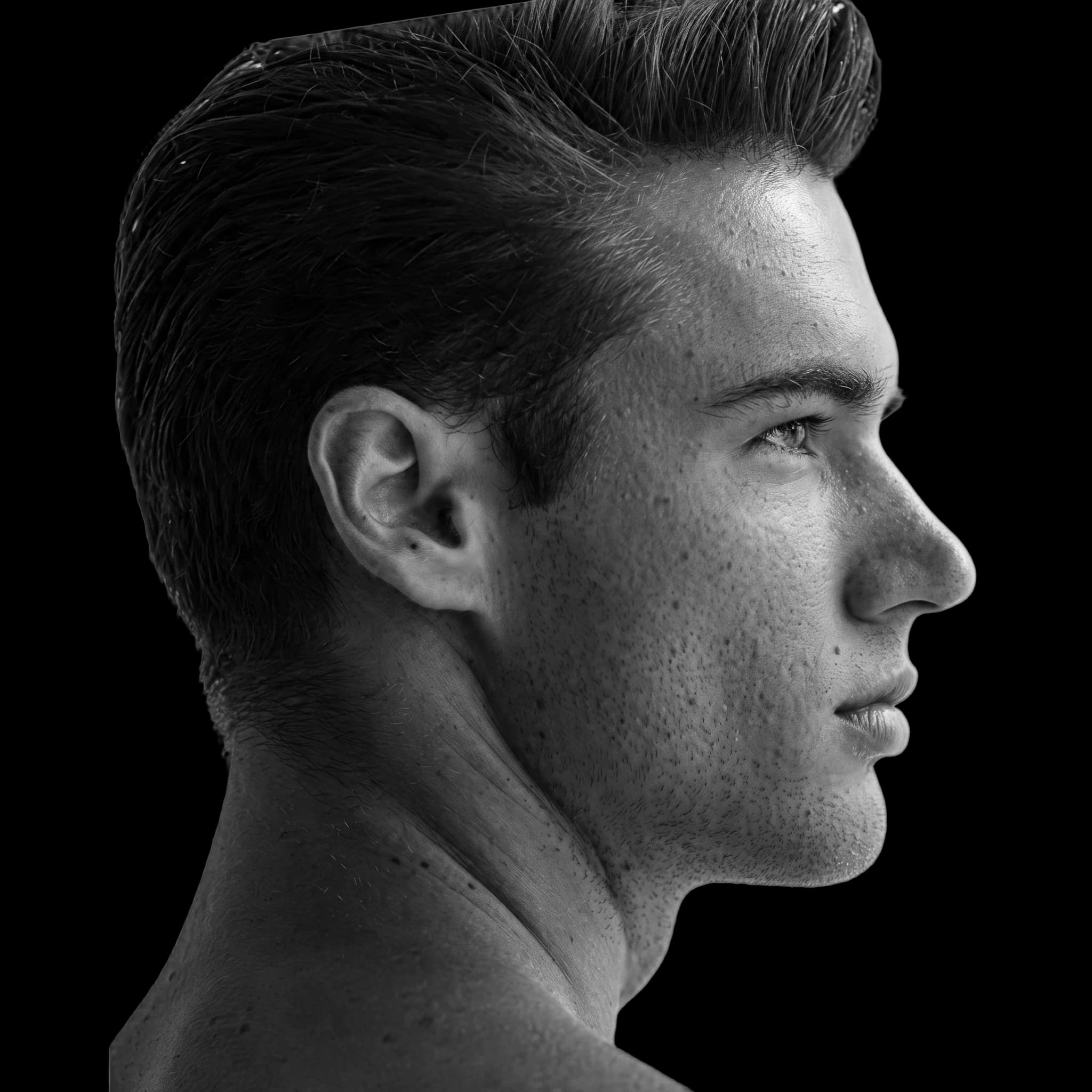 Kolos Balazs, side profile