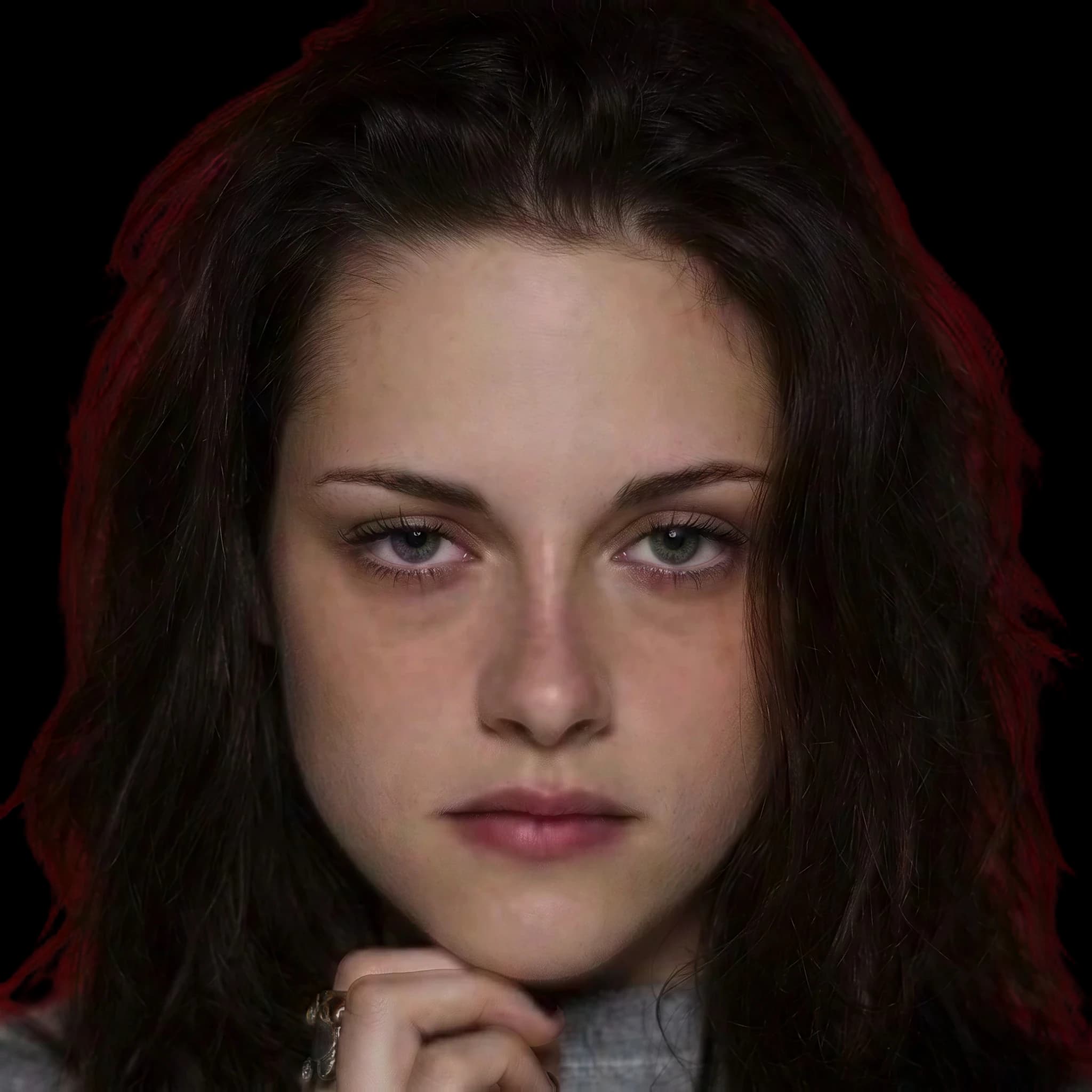 Kristin Stewart, Midface Ratio